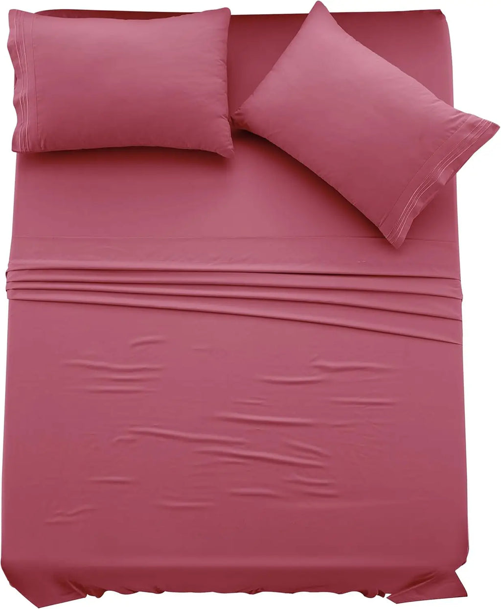 Luxury Hotel Bed Sheet Set - 4 PC Microfiber 16" Deep Pockets