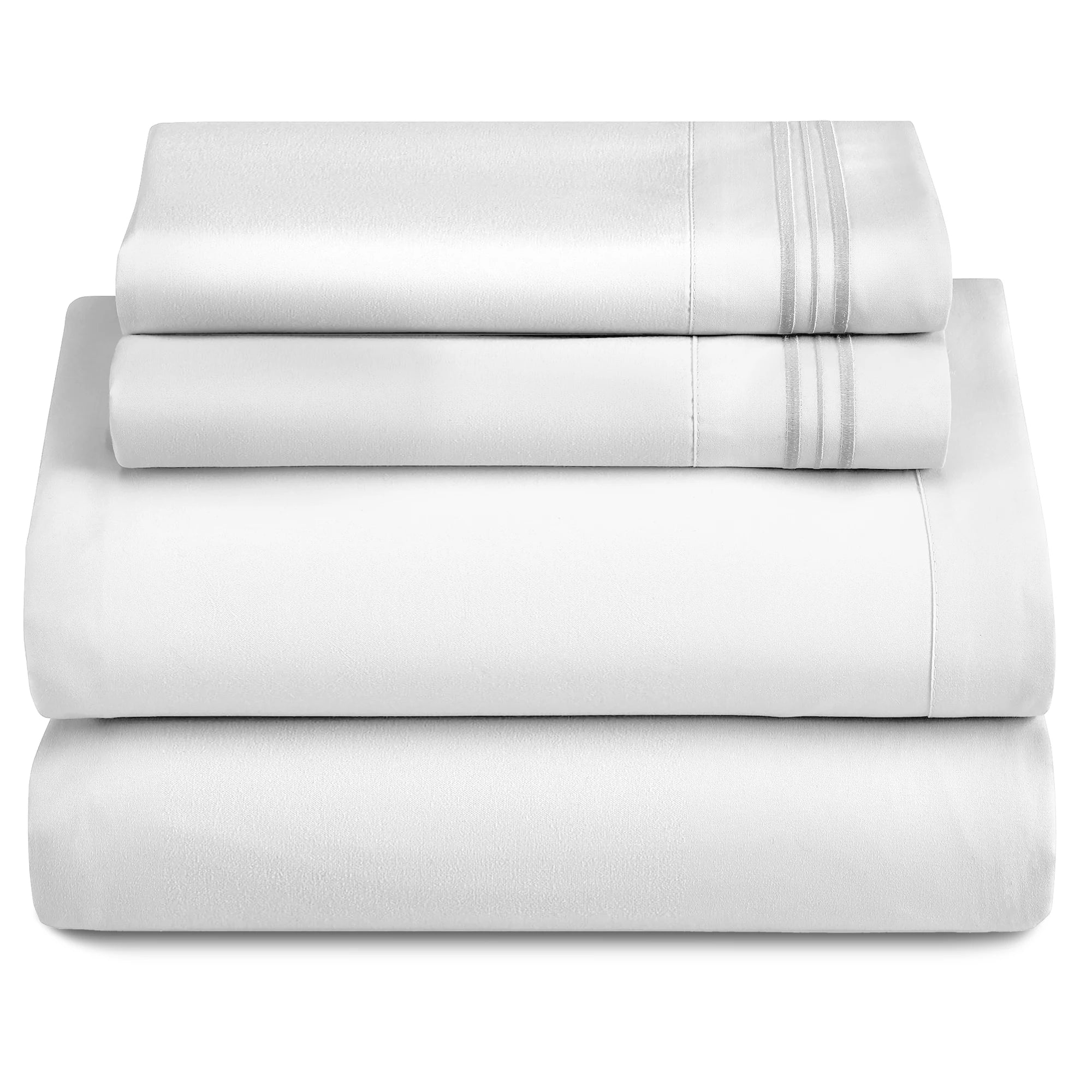 Ultra-Soft Microfiber Bed Sheets Set - 3 pcs