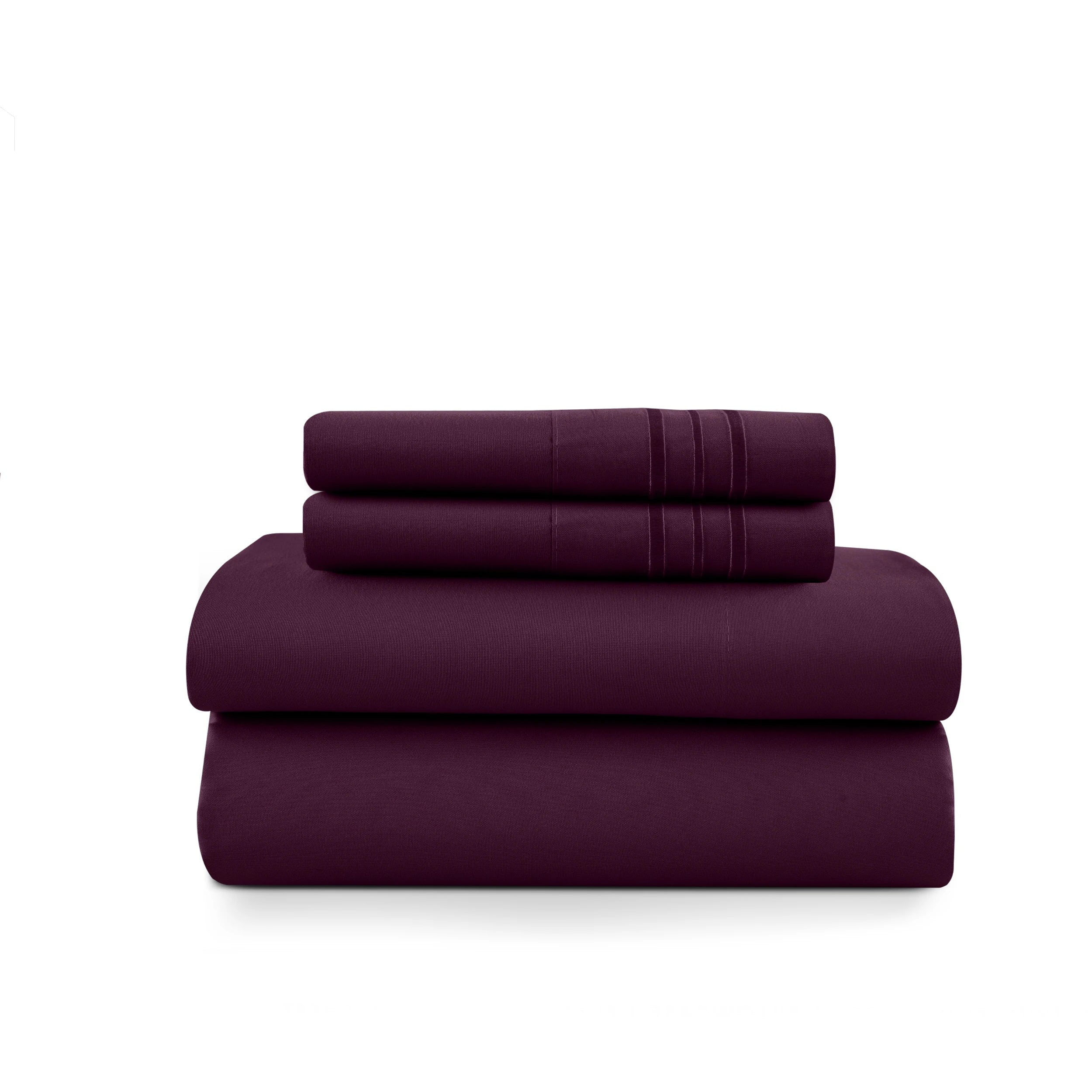 Ultra-Soft Microfiber Bed Sheets Set - 3 pcs