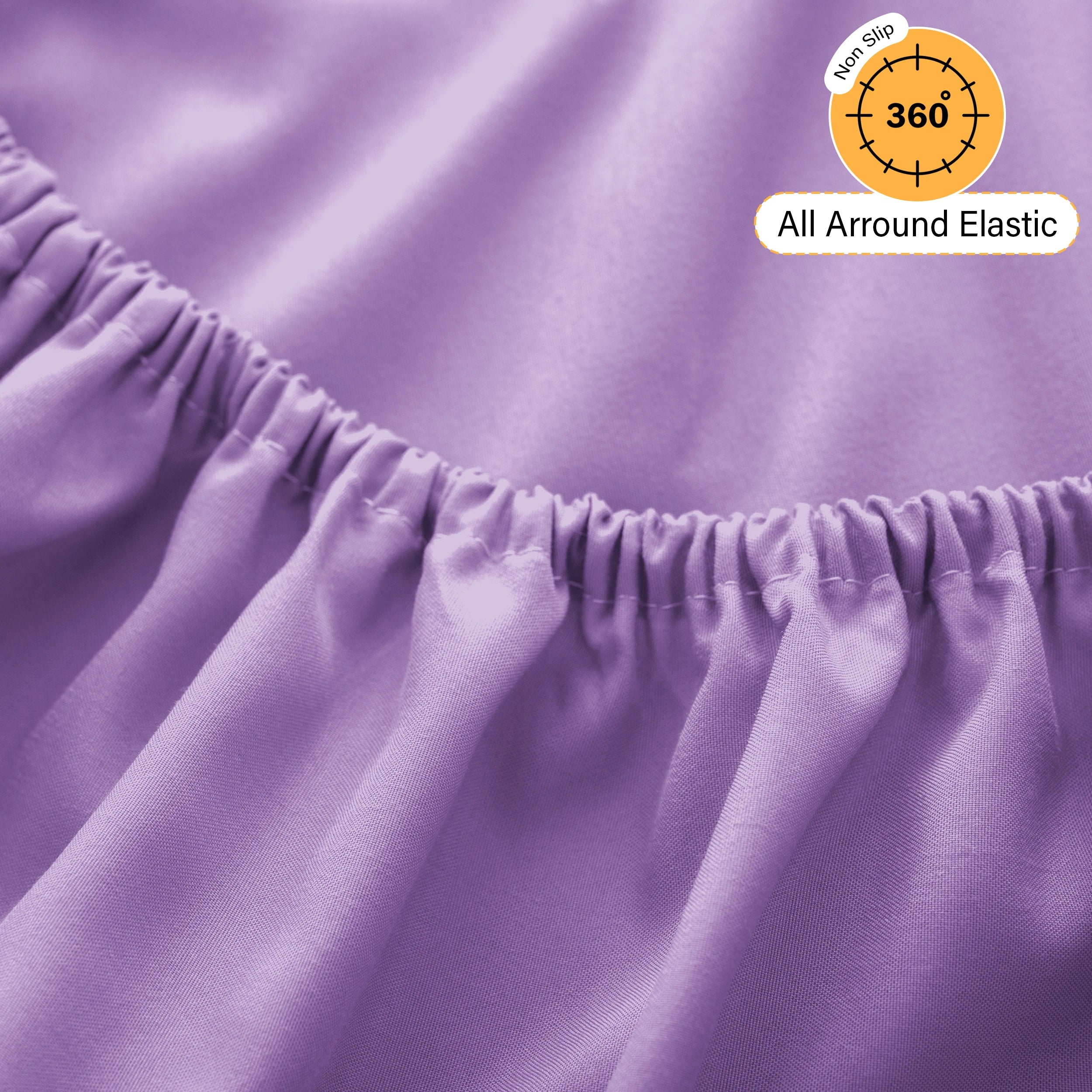 Ultra-Soft Microfiber Bed Sheets Set - 3 pcs
