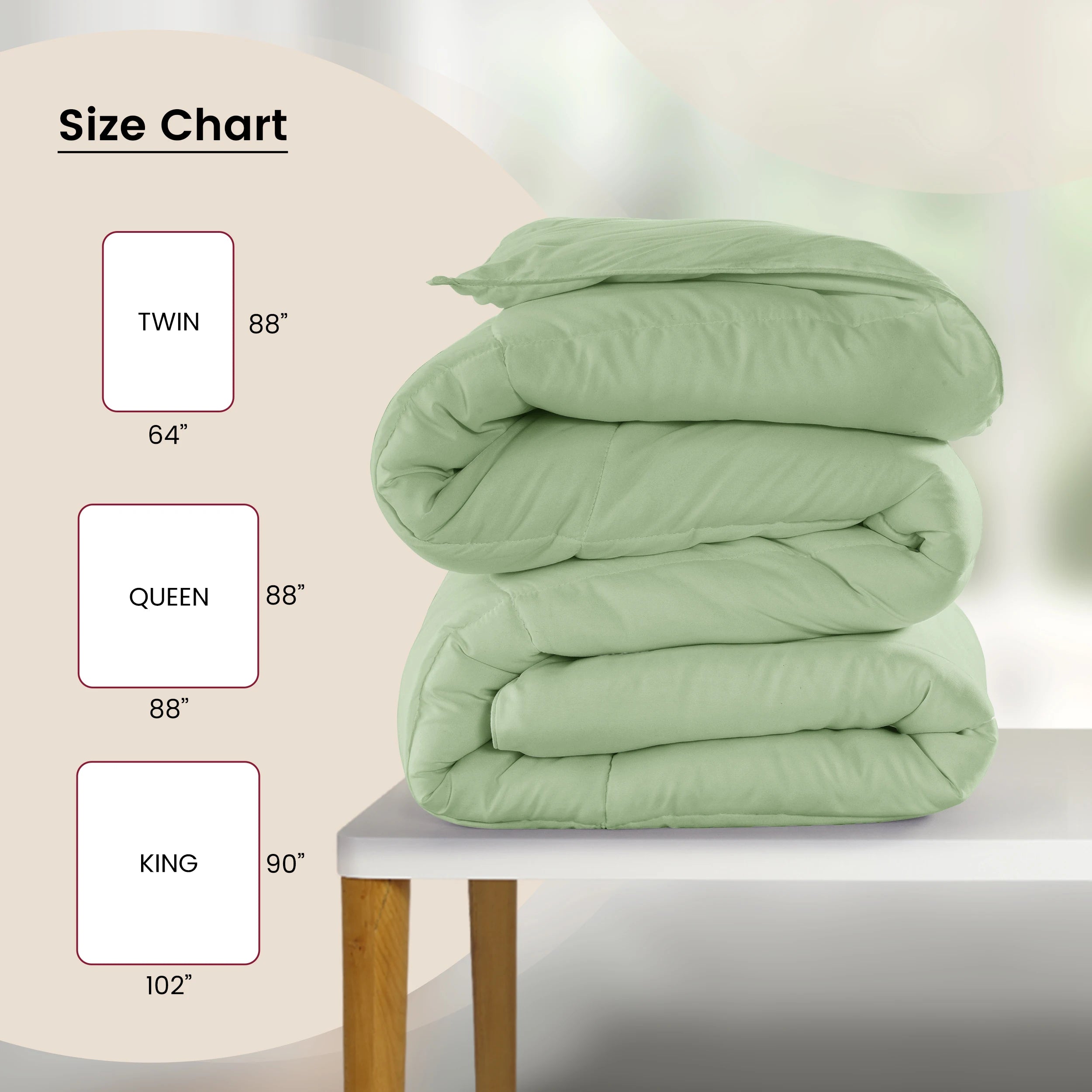 Down Alternative Fluffy Comforter - 102" x 90"