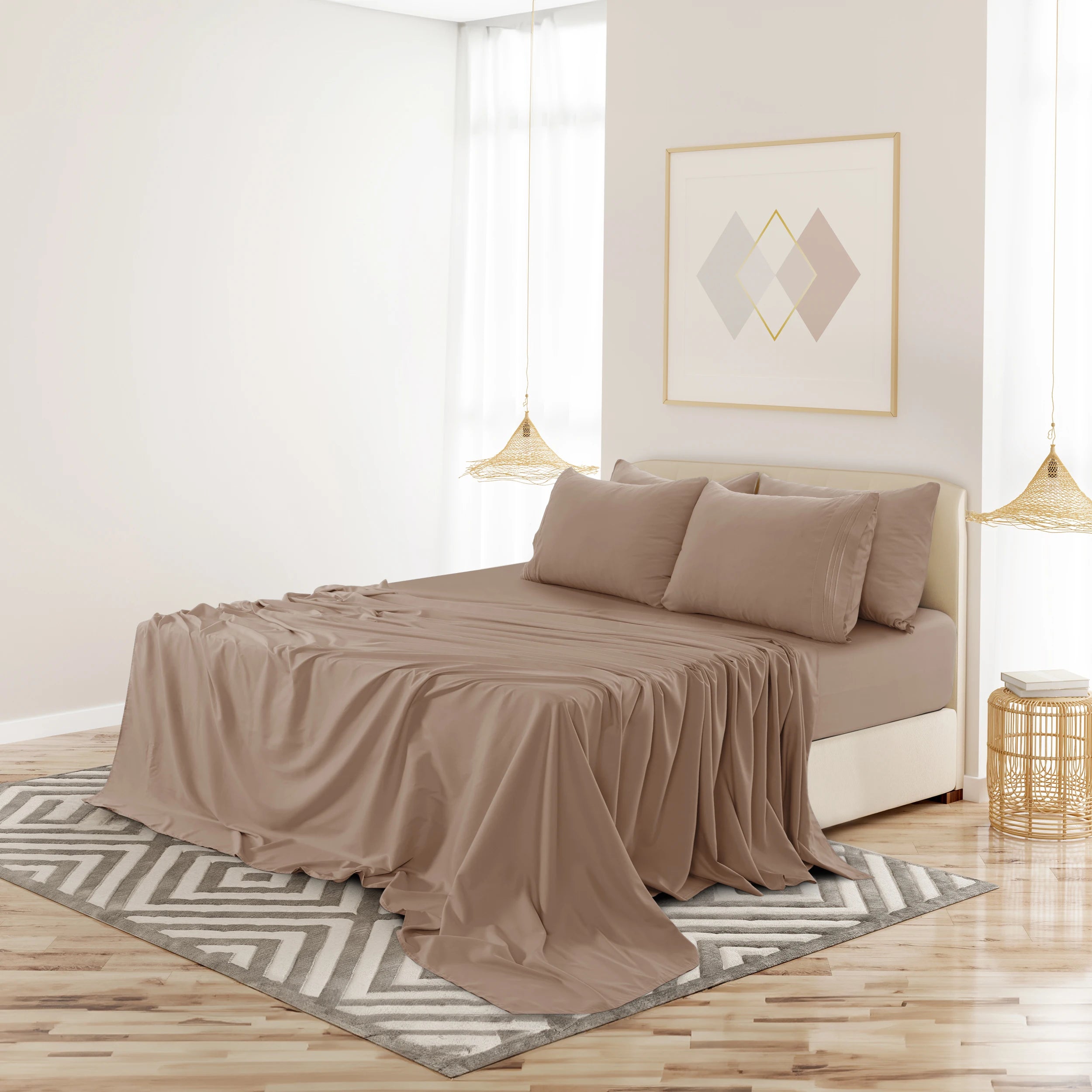 Solid Sheet Set - 6 pc Microfiber