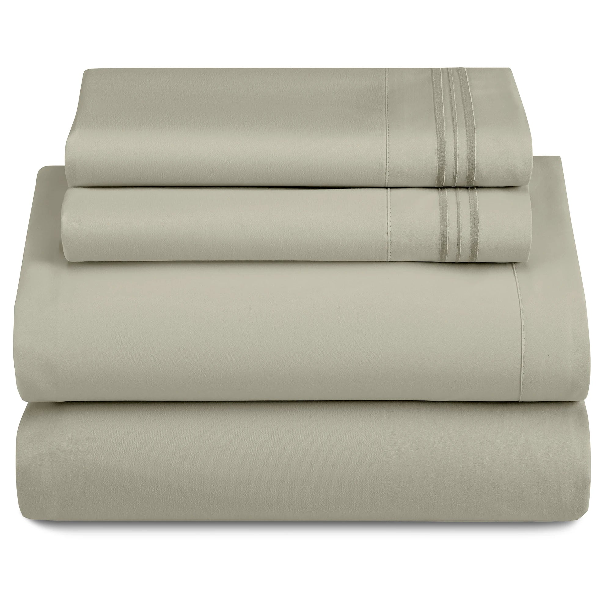 Ultra-Soft Microfiber Bed Sheets Set - 3 pcs