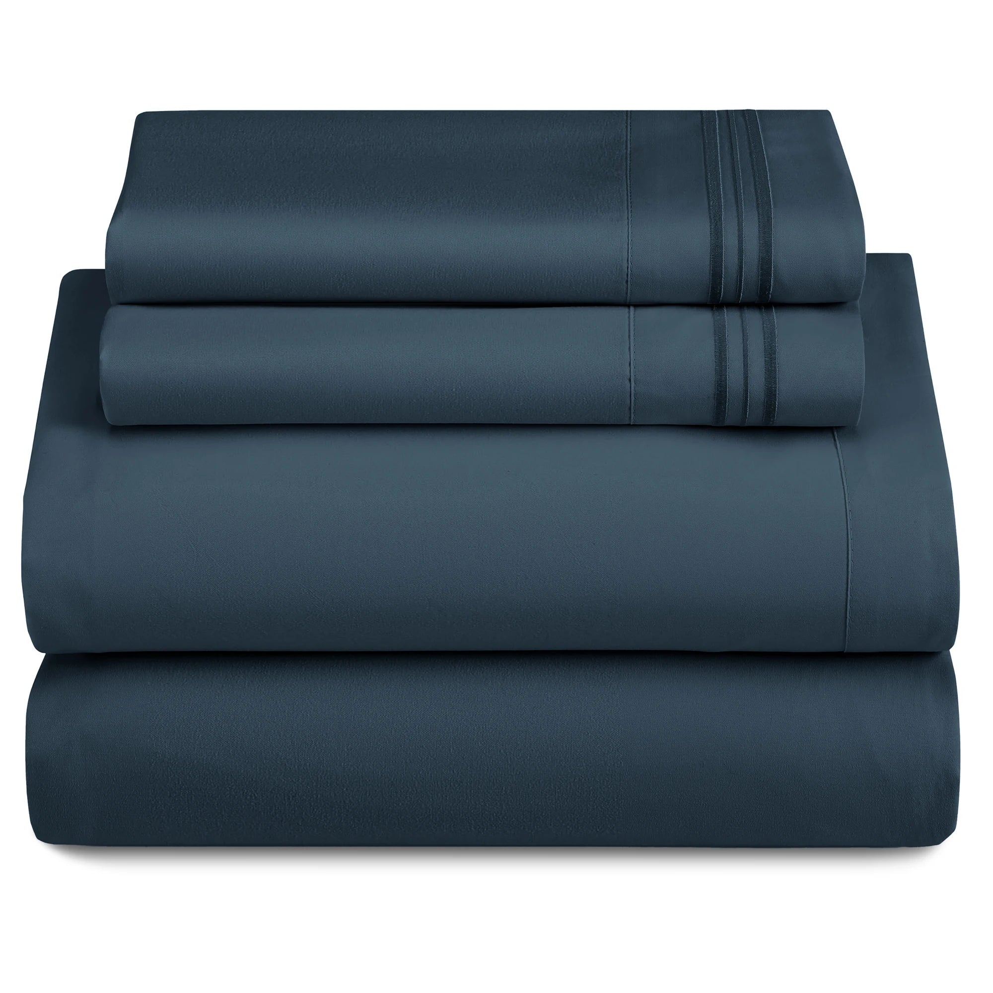 Ultra-Soft Microfiber Bed Sheets Set - 3 pcs