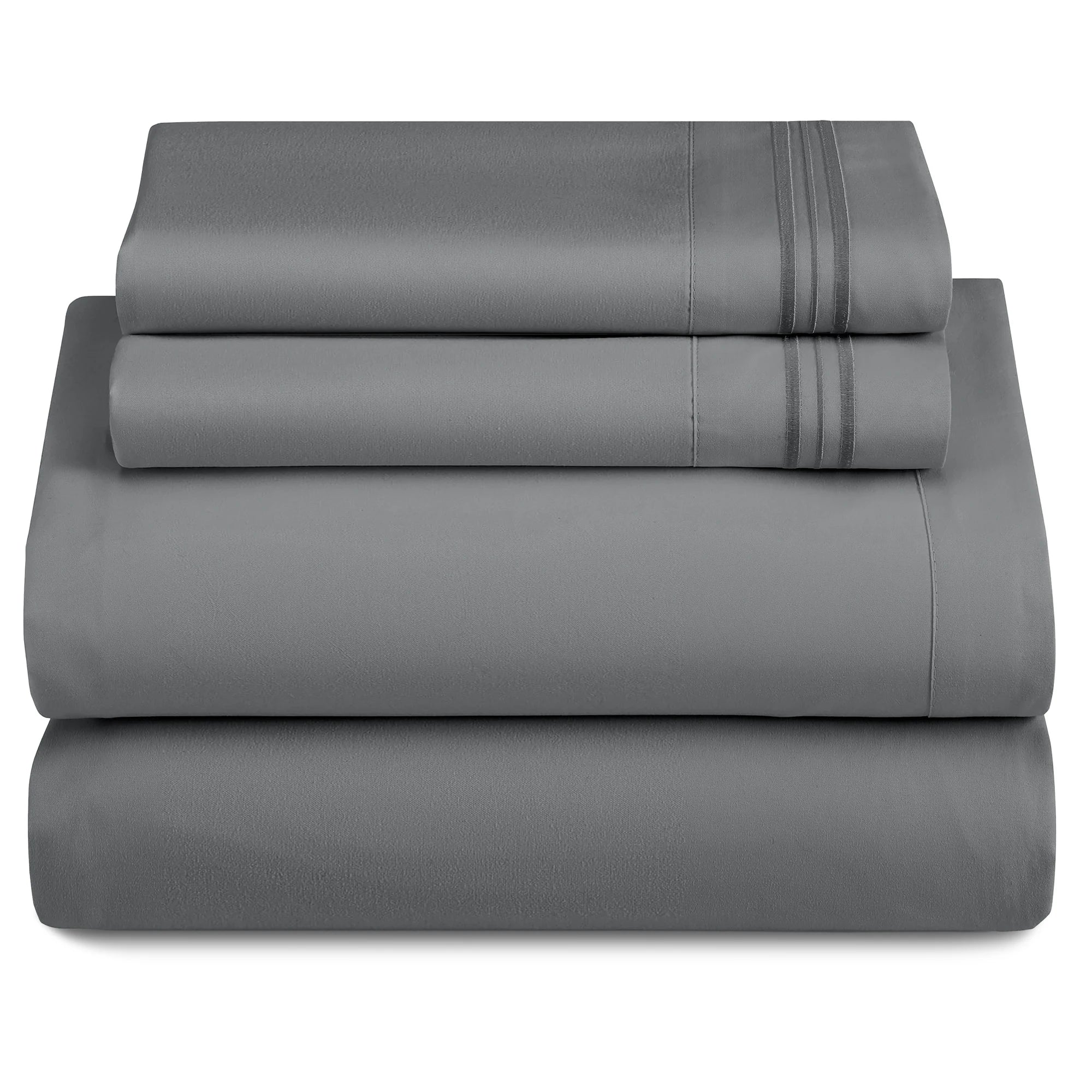 Ultra-Soft Microfiber Bed Sheets Set - 3 pcs