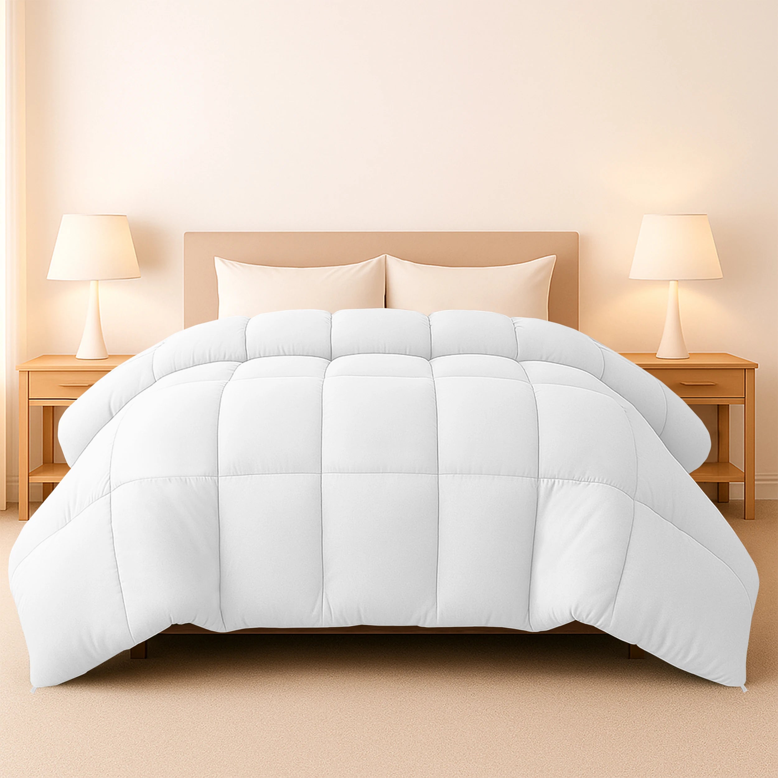 Down Alternative Fluffy Comforter - 102" x 90"