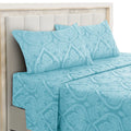 Paisley Bed Sheet Set – 4 pc  Wrinkle-Resistant Bedding