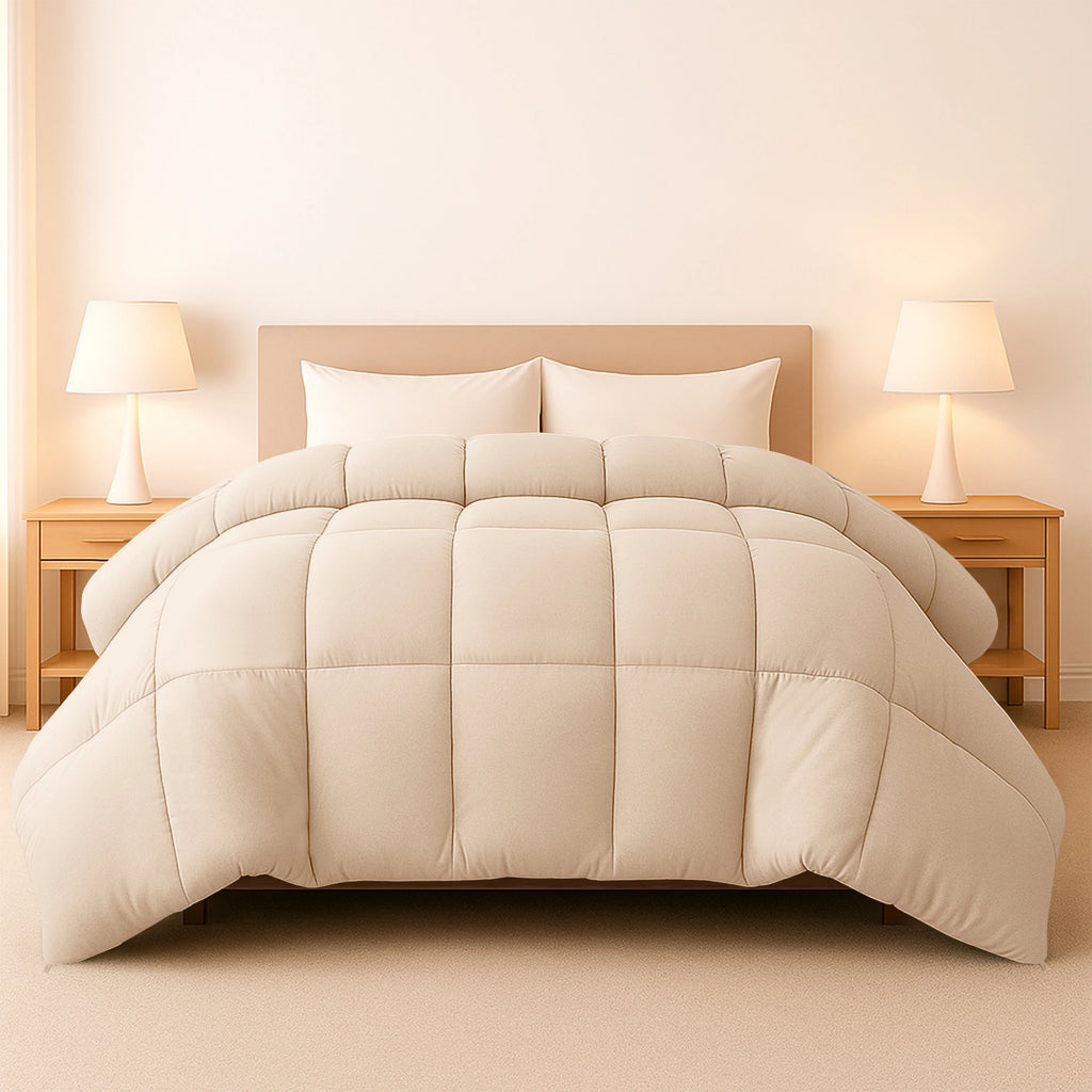 Down Alternative Fluffy Comforter - 102" x 90"