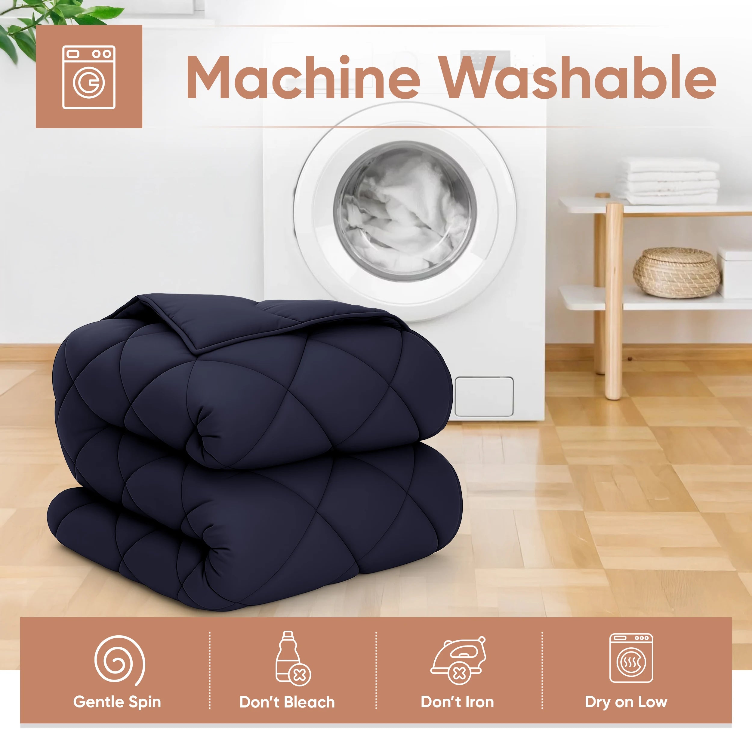 All-Season Lightweight Down Alternative Comforter