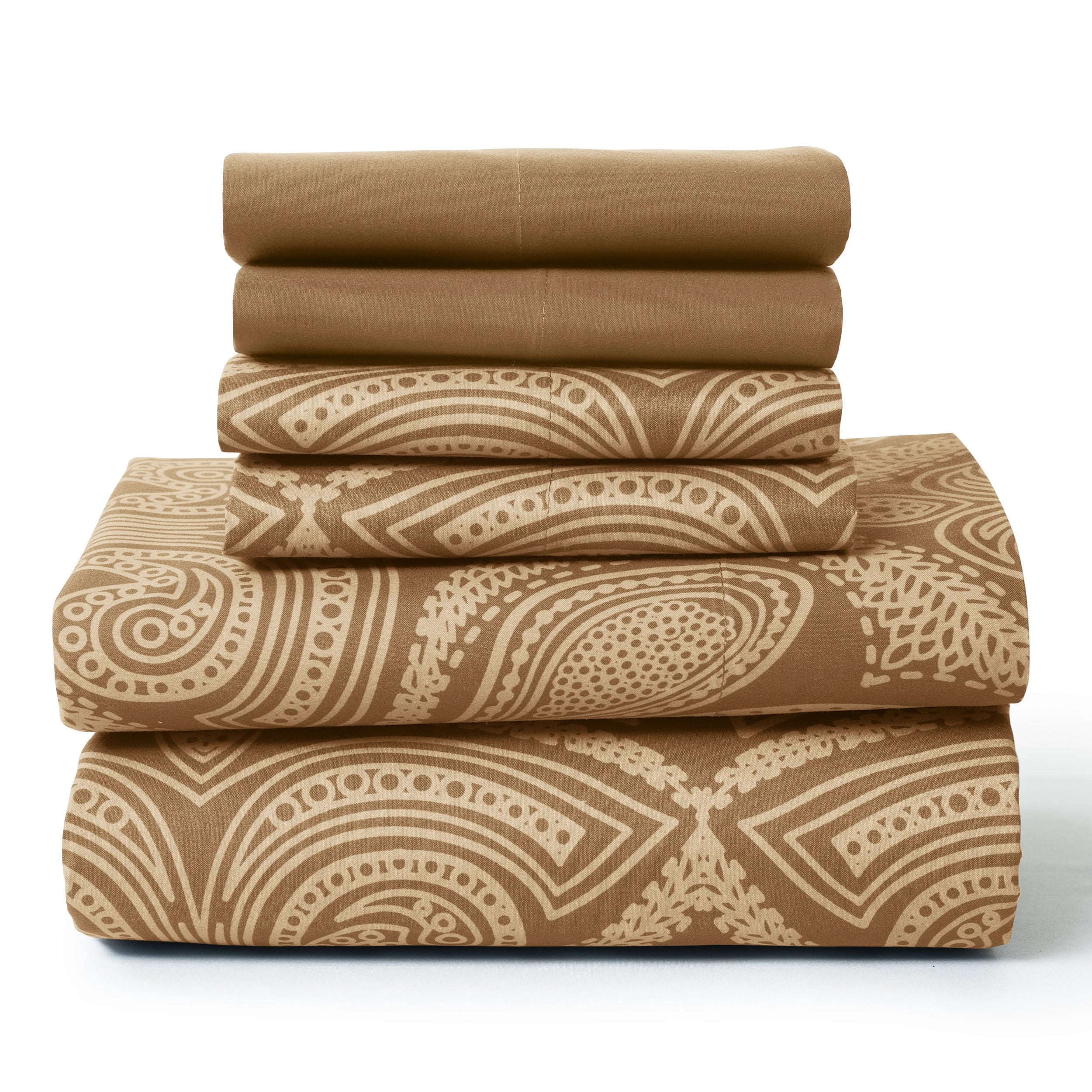 Paisley Sheet Set – 6 pc Soft Microfiber