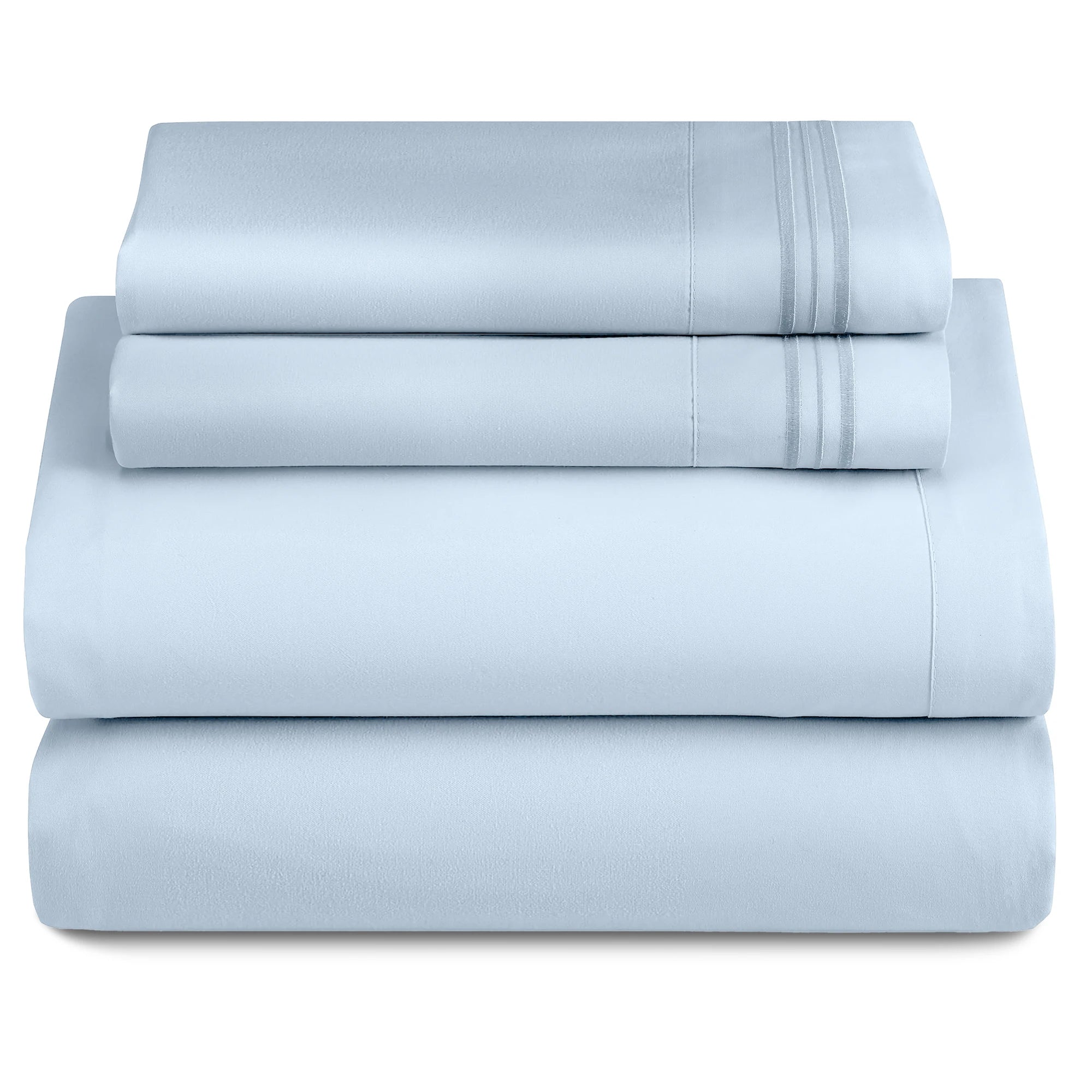 Ultra-Soft Microfiber Bed Sheets Set - 3 pcs