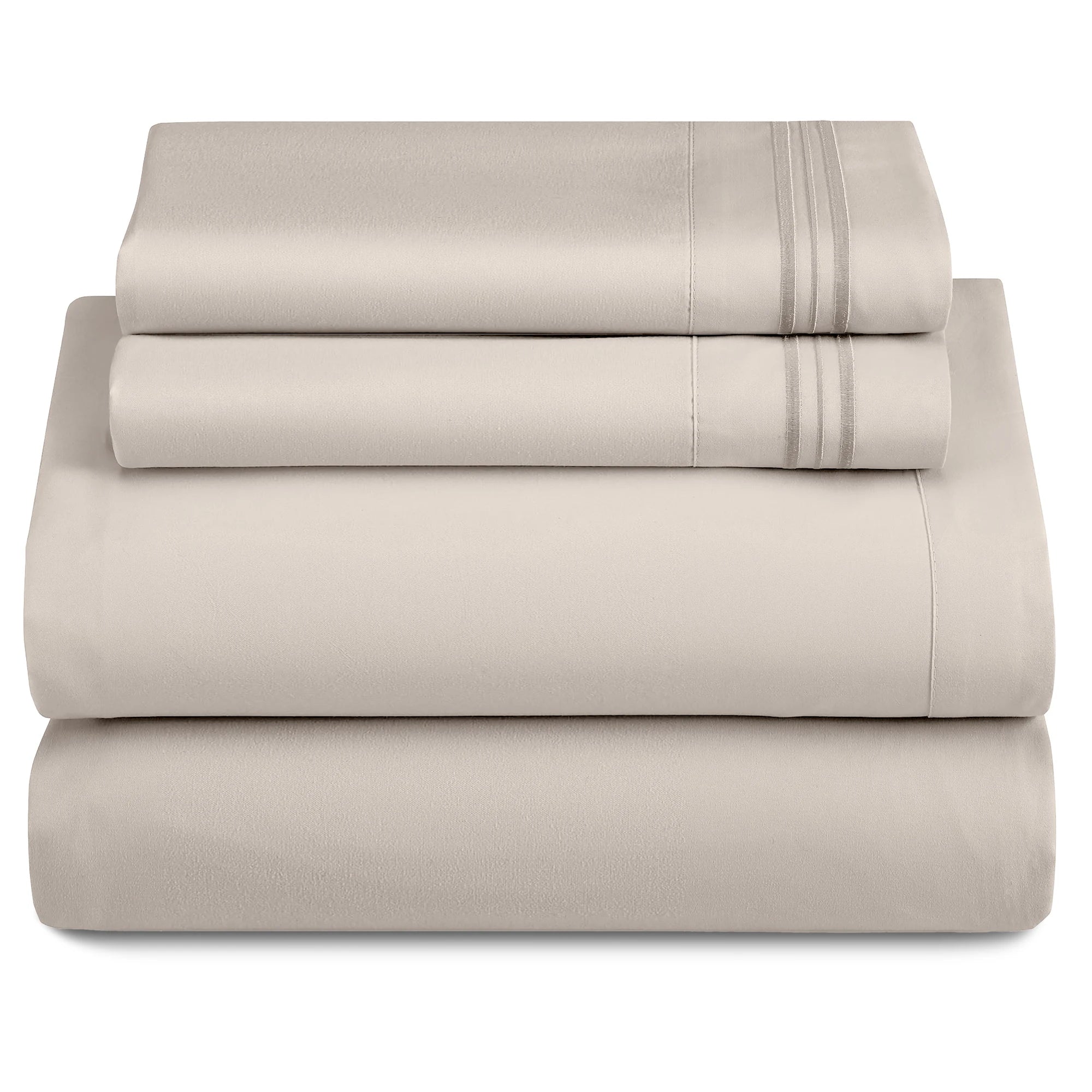 Ultra-Soft Microfiber Bed Sheets Set - 3 pcs