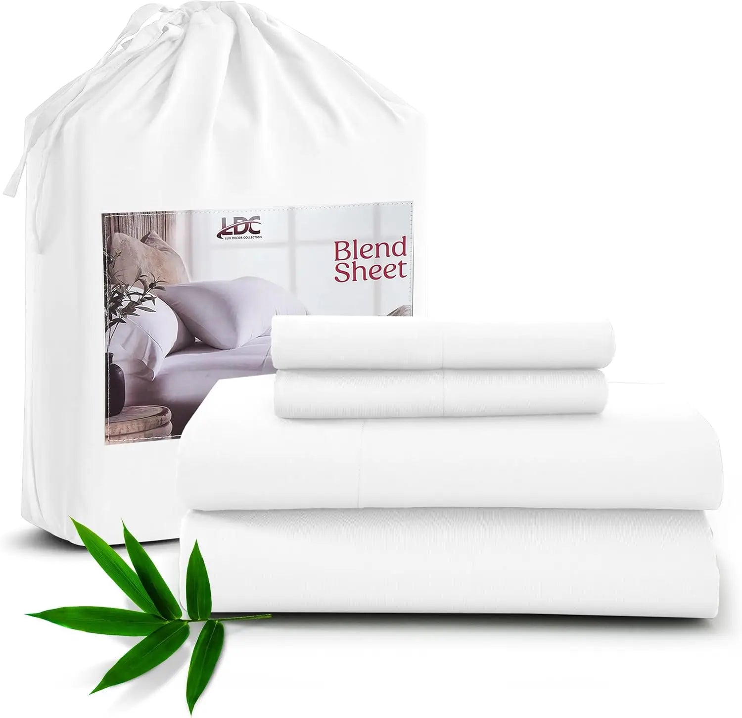 Luxury Silky Bedsheet Set, Rayon Derived from Bamboo,