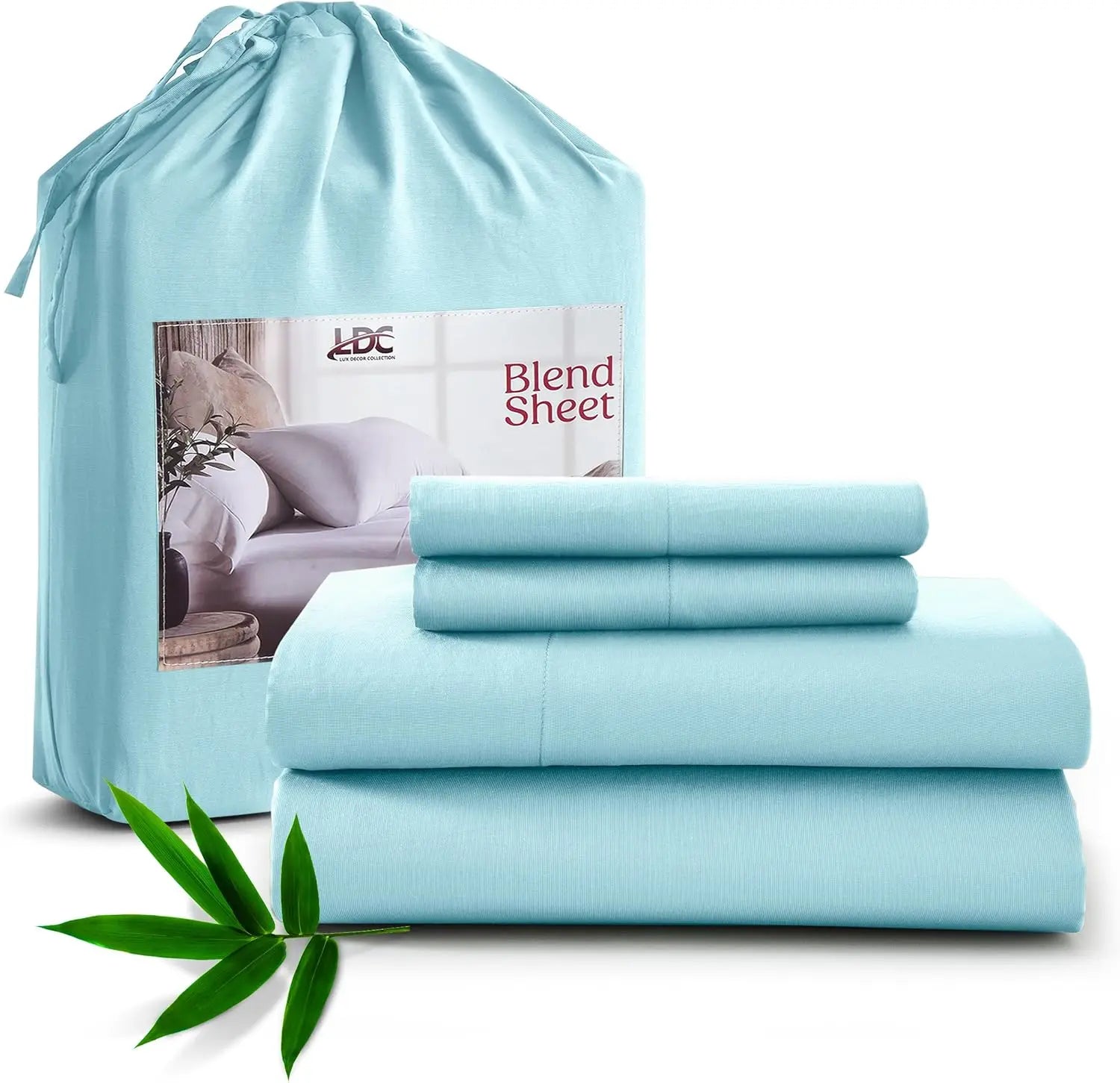 Luxury Silky Bedsheet Set, Rayon Derived from Bamboo,
