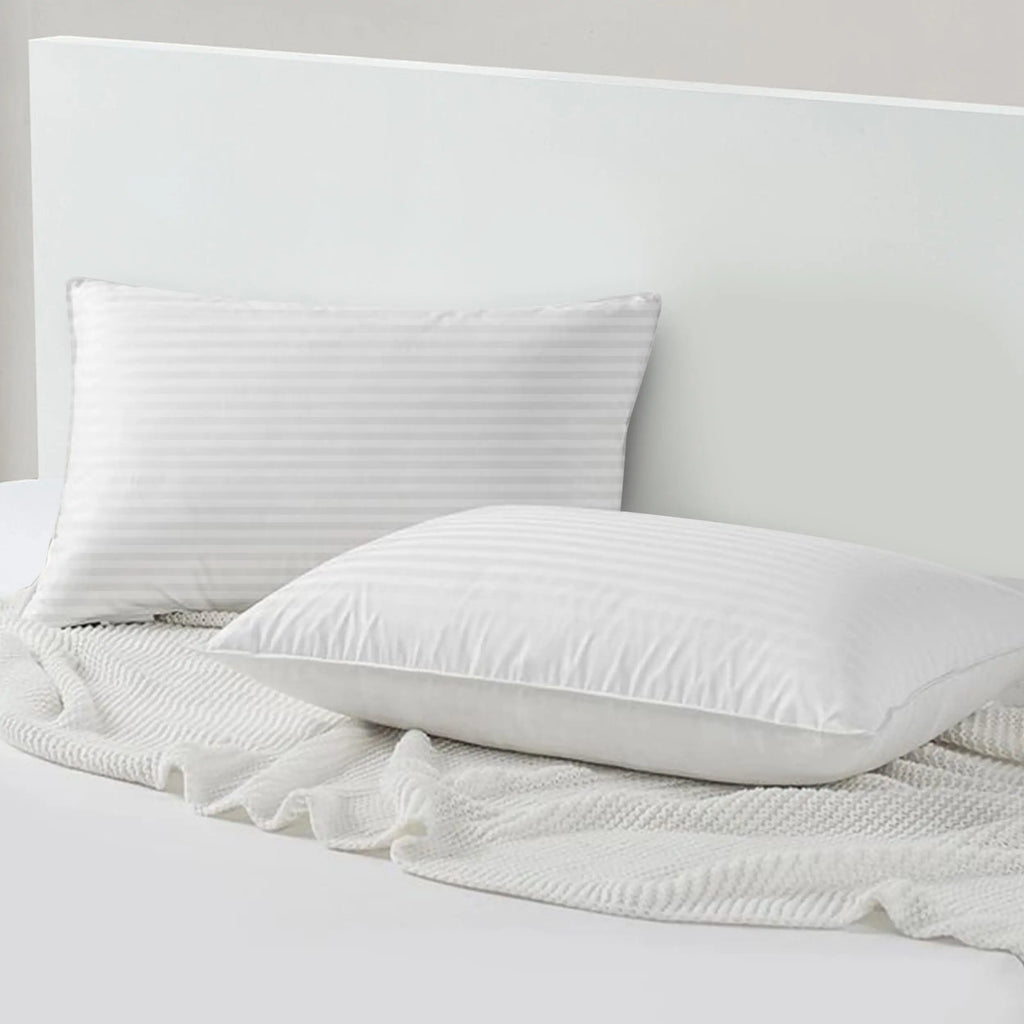 Down Alternative Stripe Pillows Set of 2