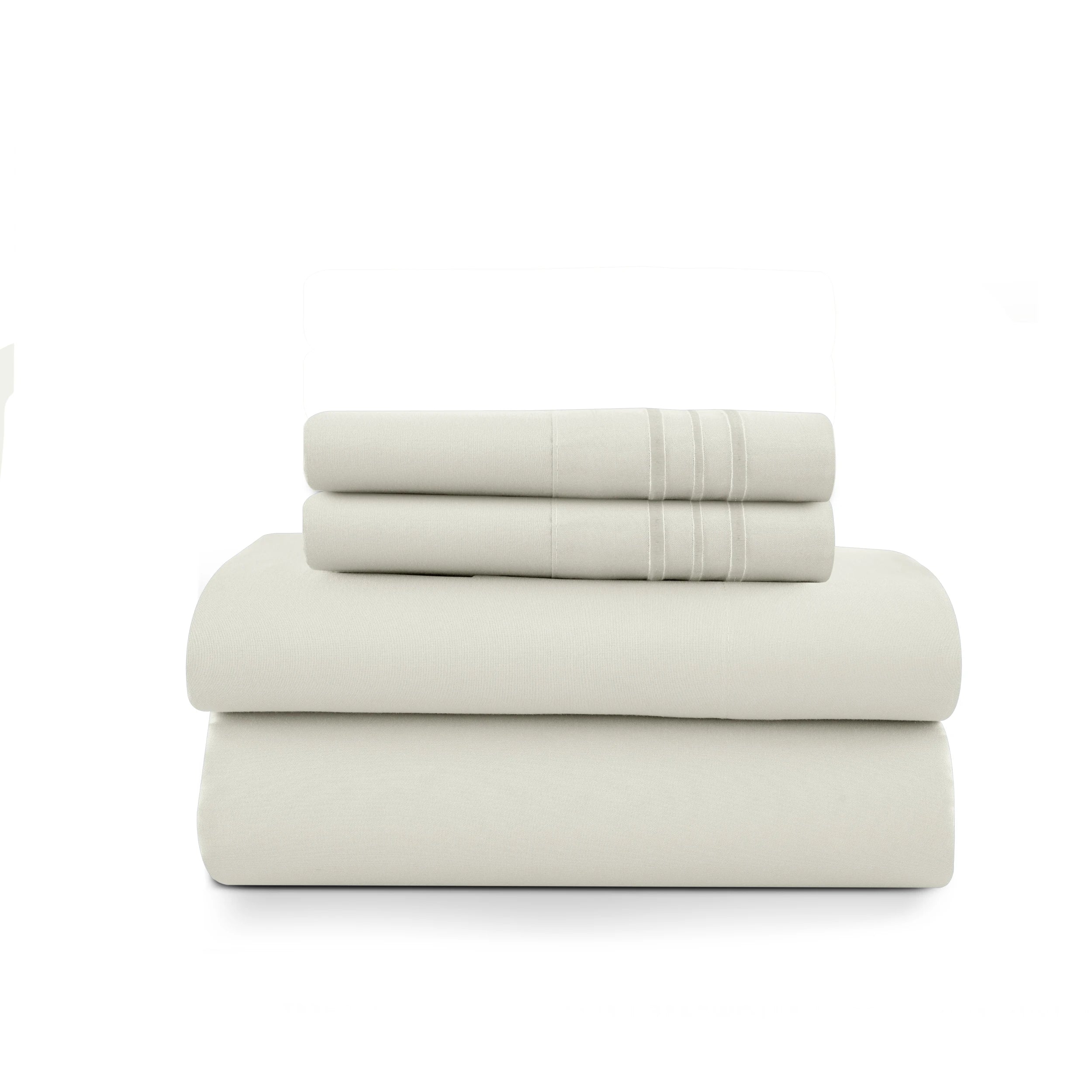 Ultra-Soft Microfiber Bed Sheets Set - 3 pcs