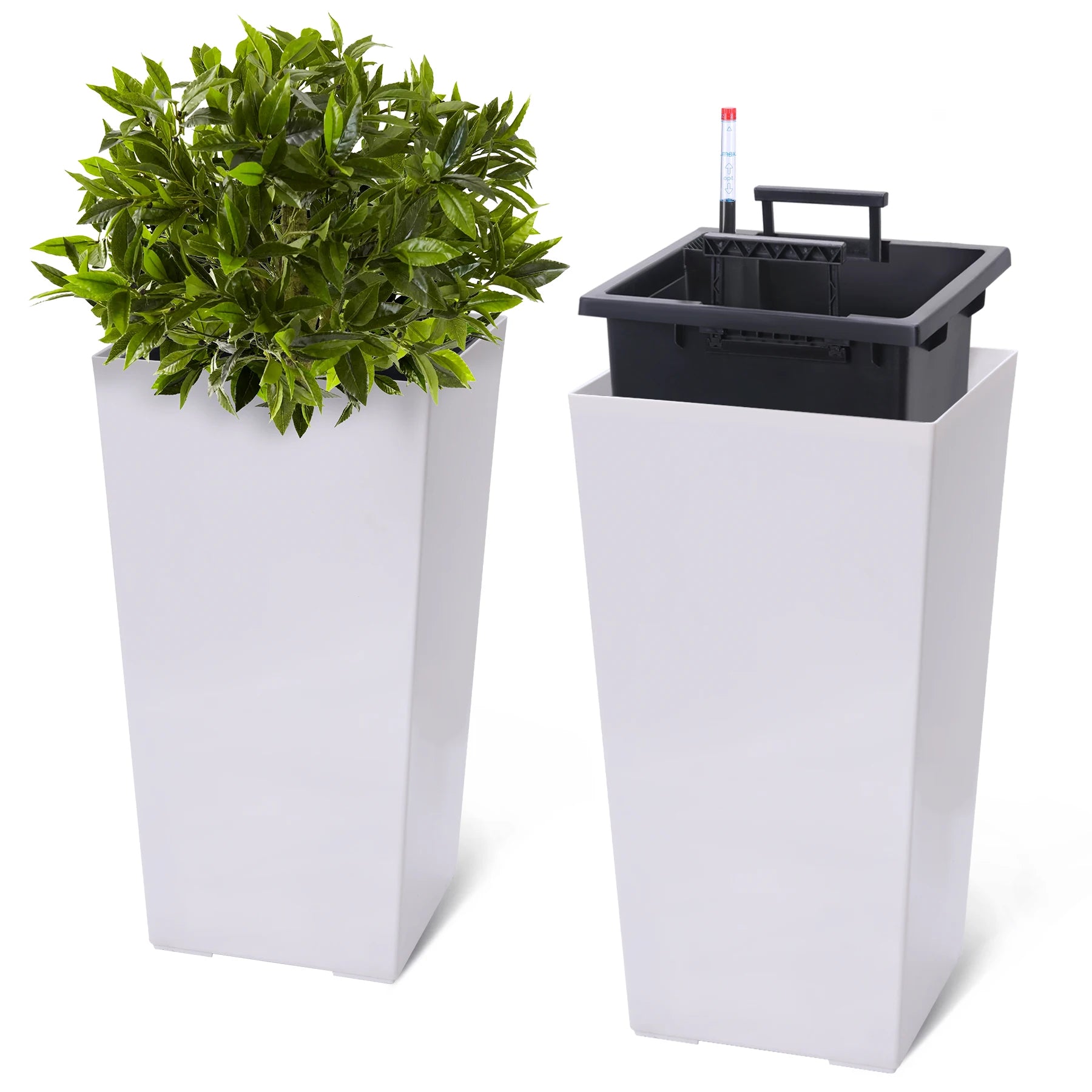 Indoor/Outdoor Planter Pots, 2 pcs