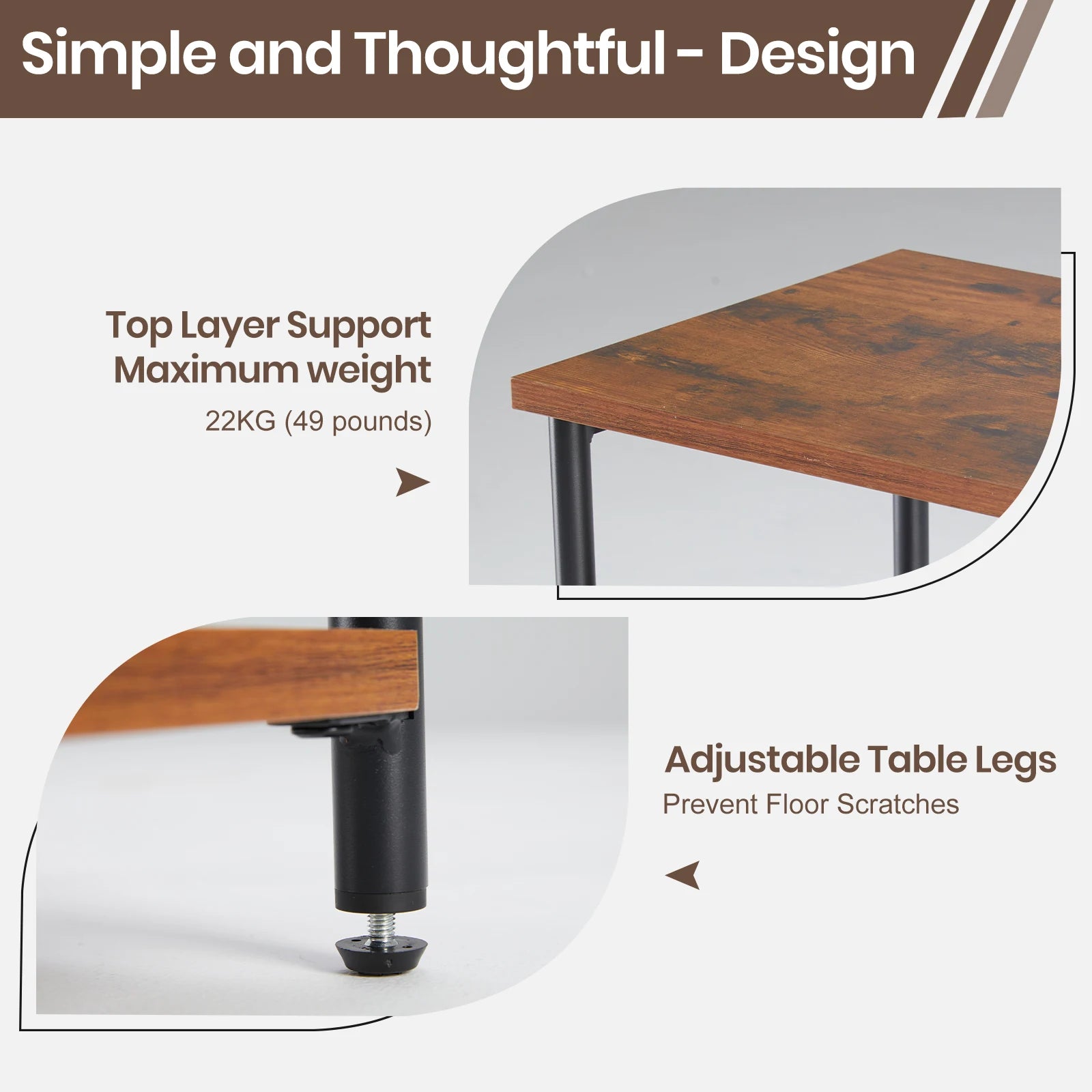 Three Tier End Tables