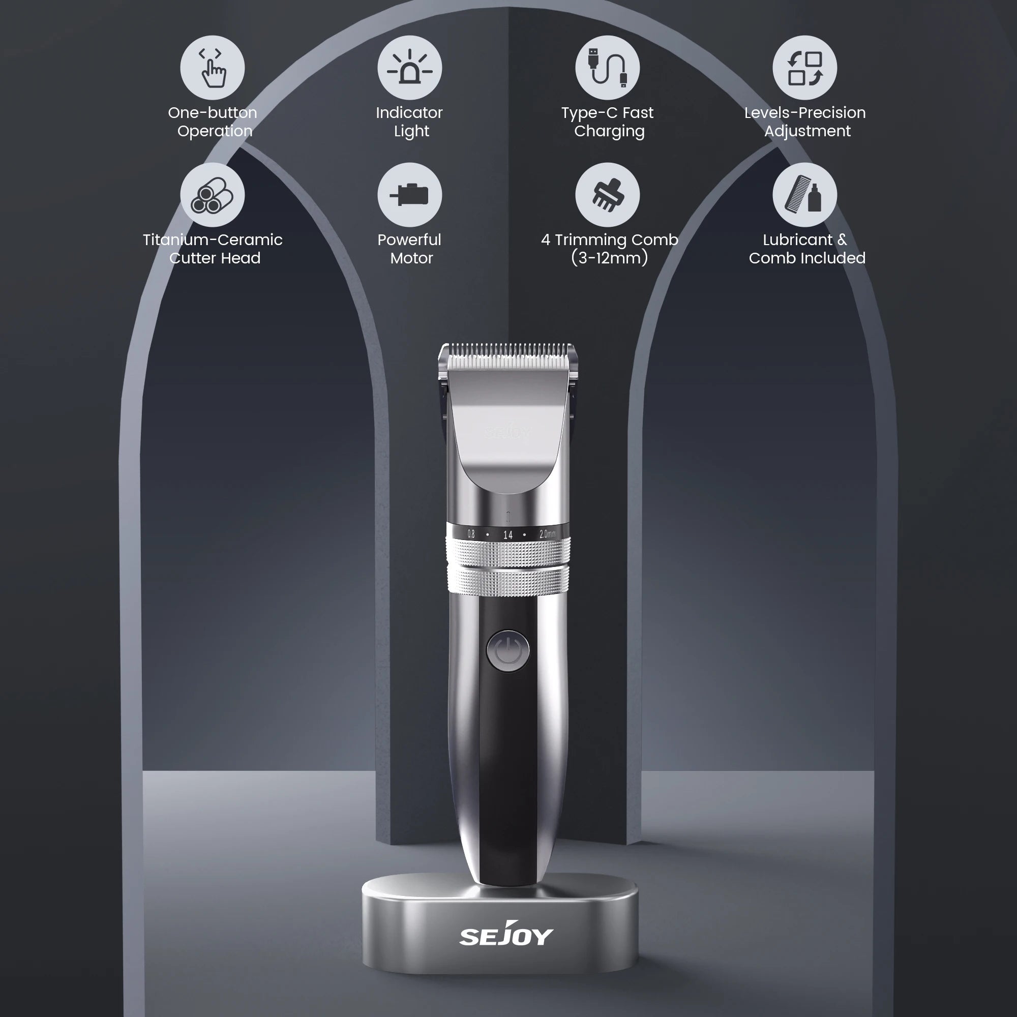 Professional Mens Shaver & Hair Clippers