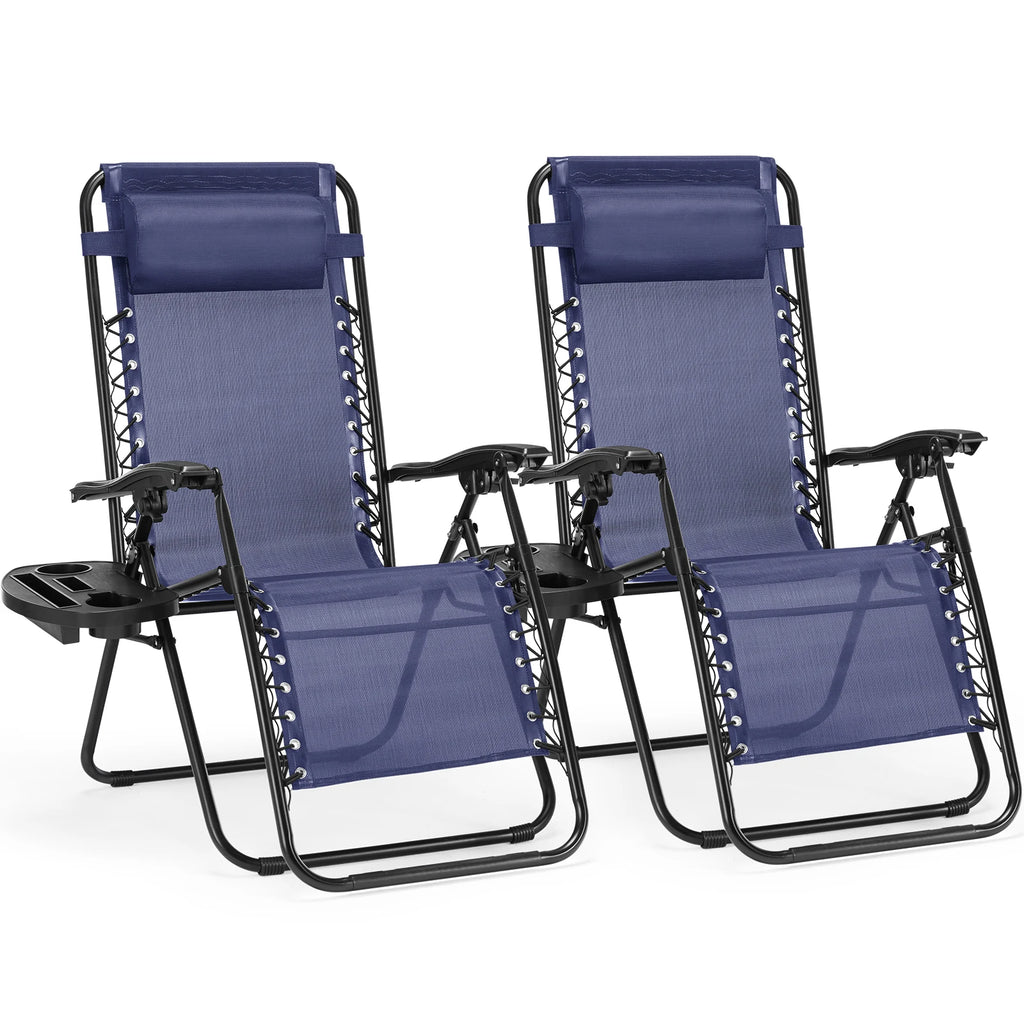 Zero Gravity Portable Recliners -Set of 2