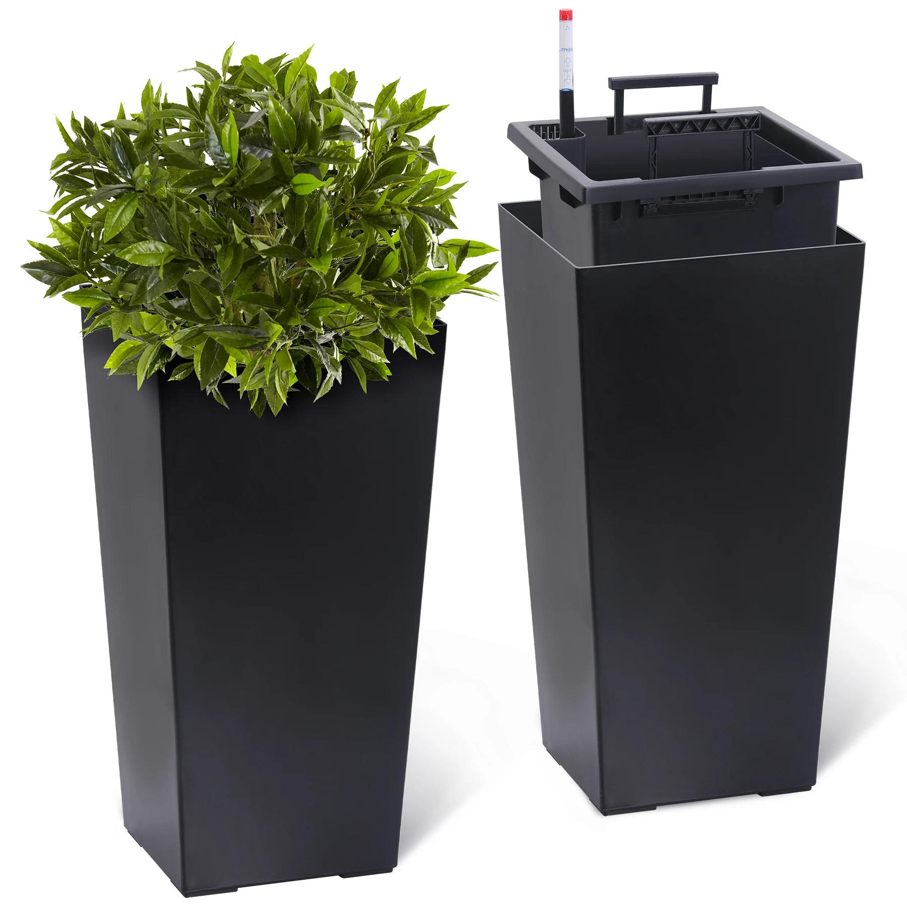 Indoor/Outdoor Planter Pots, 2 pcs