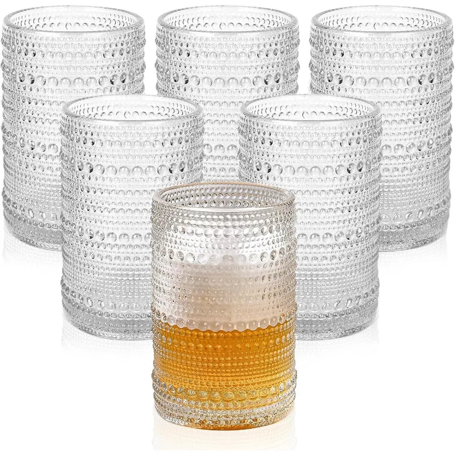 Vintage Drinking Glassware Set of 6