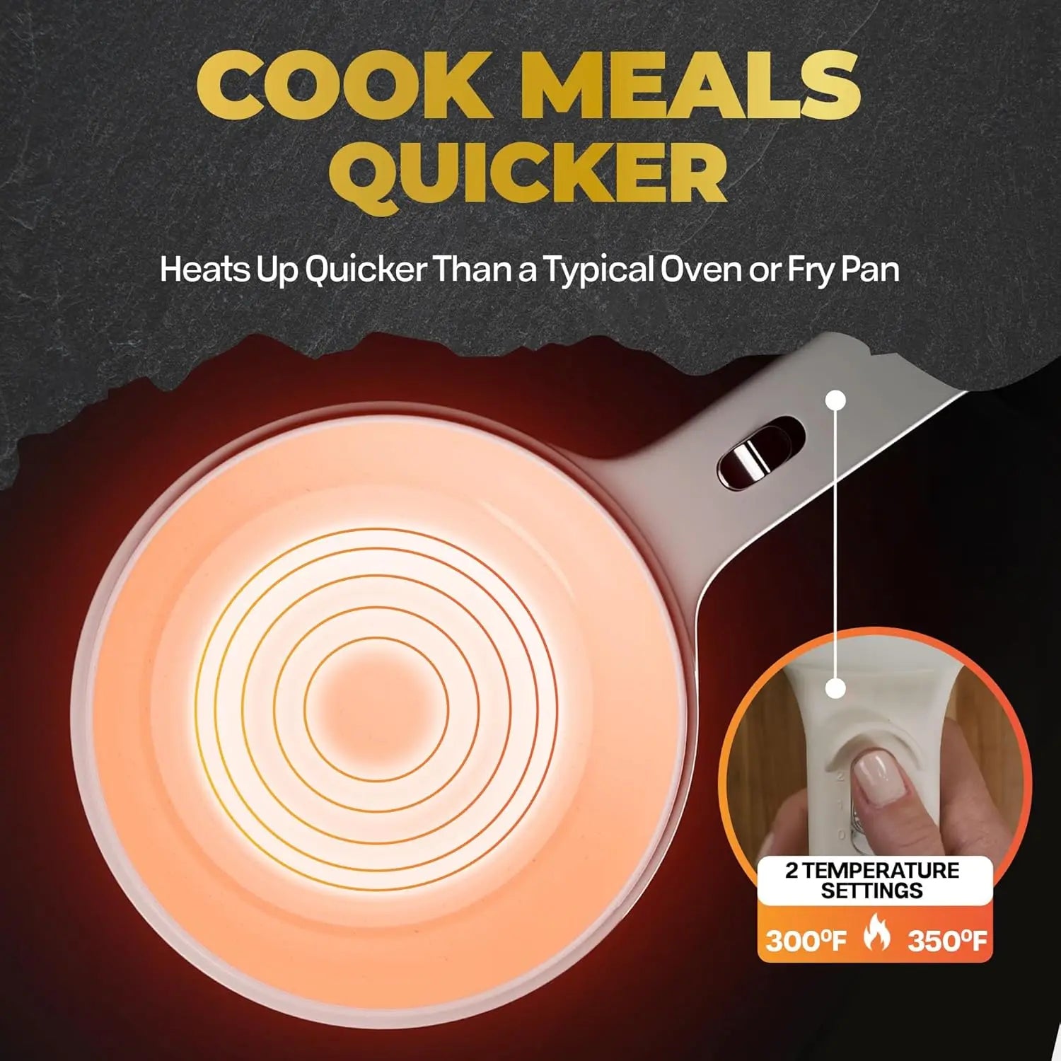 Electric Hot Pot wi/Lid & Steamer, Ceramic Cooker