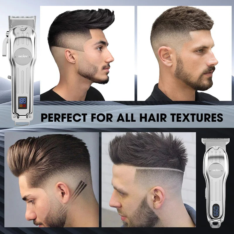 Professional Electric Hair Trimmer Combo Kits For Men