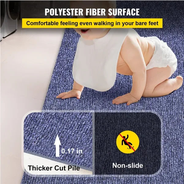 Deep Blue Marine Waterproof Carpet