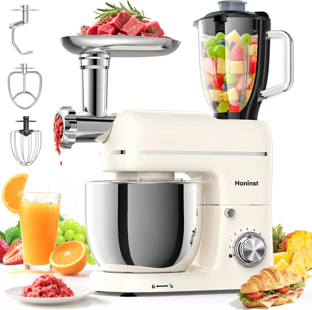 7-IN-1 Electric Kitchen Mixer w/Blender