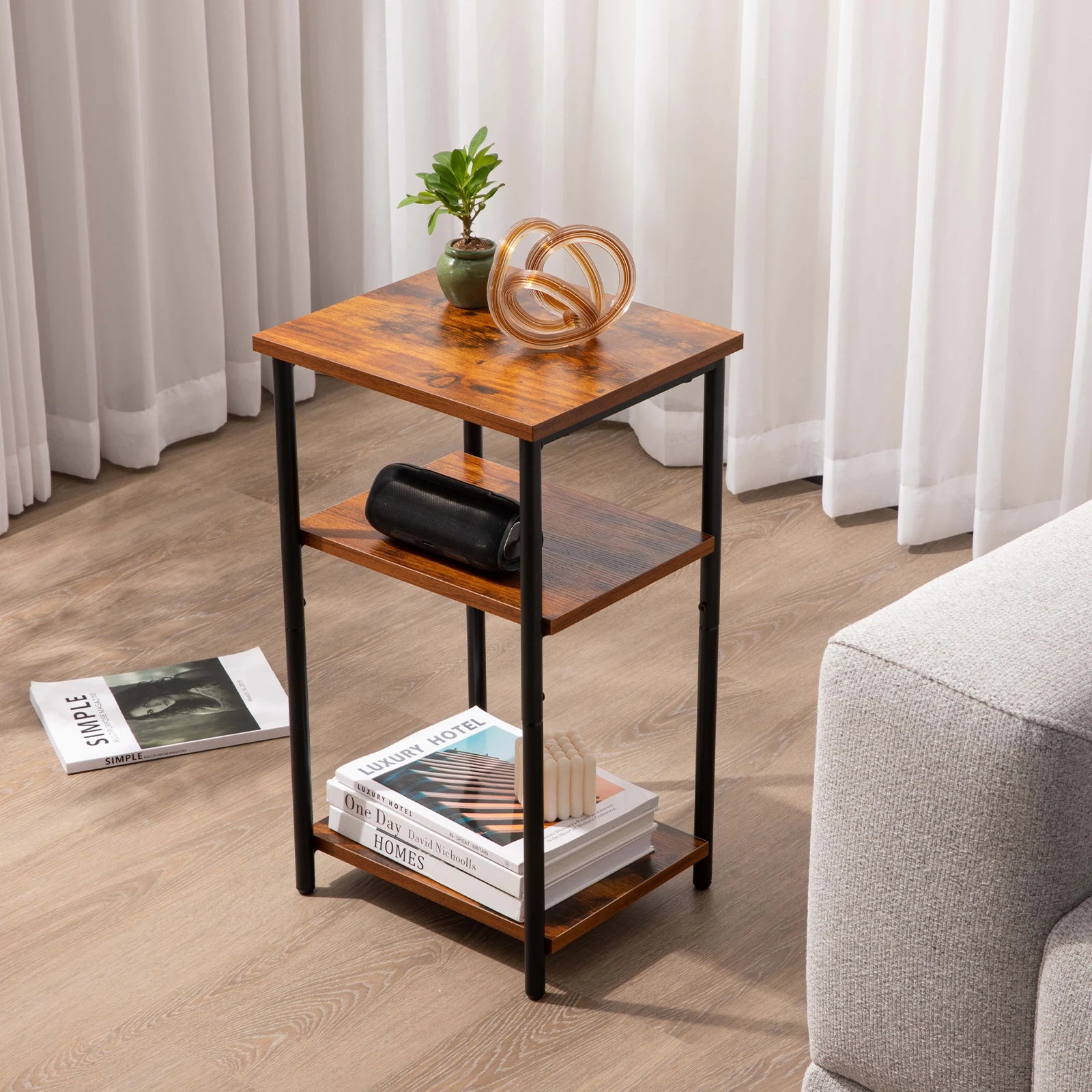 Three Tier End Tables