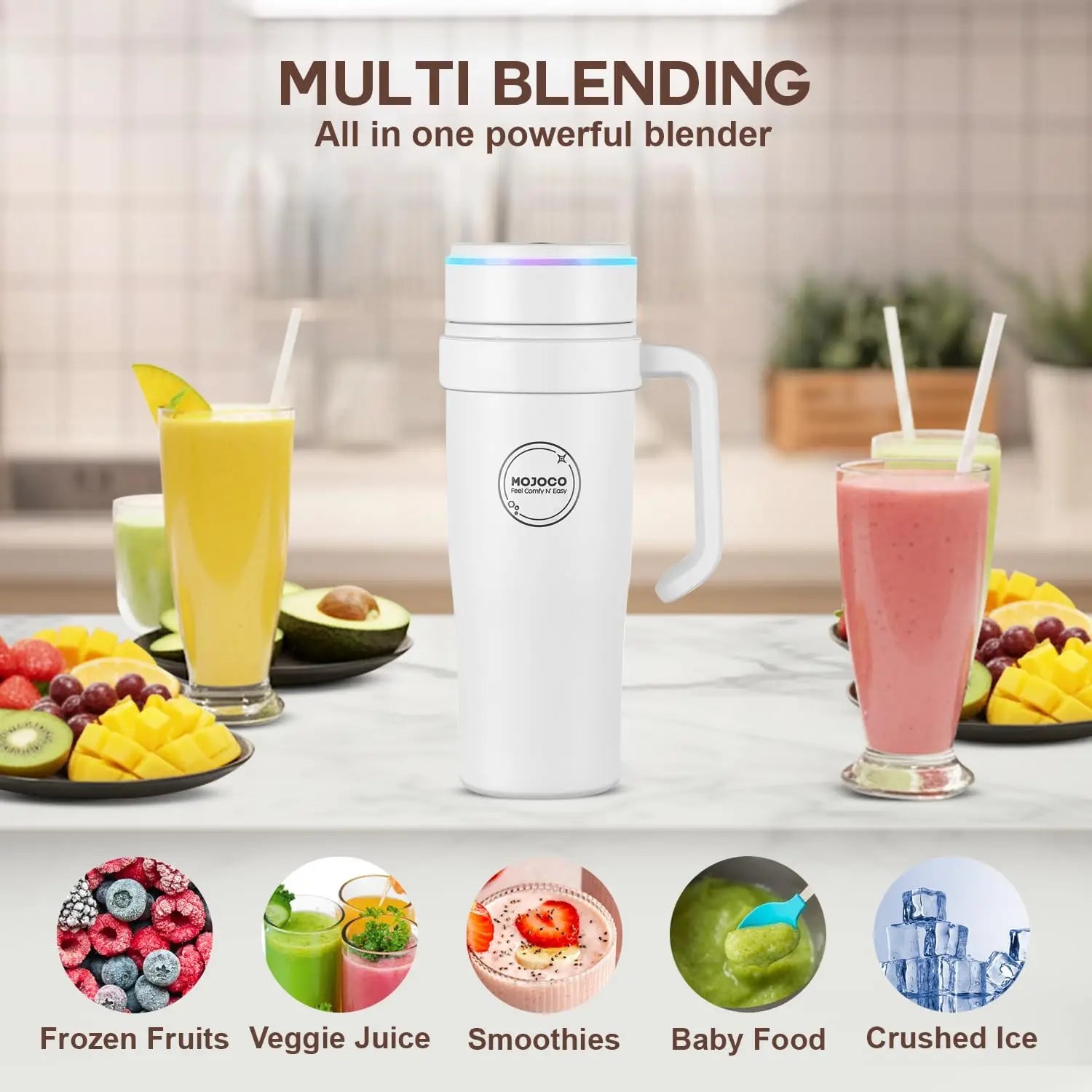 Portable Rechargeable Smoothie Blender
