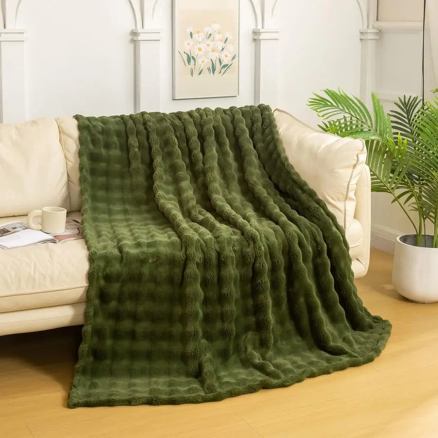 Bubble Light Weighted Throw Blanket