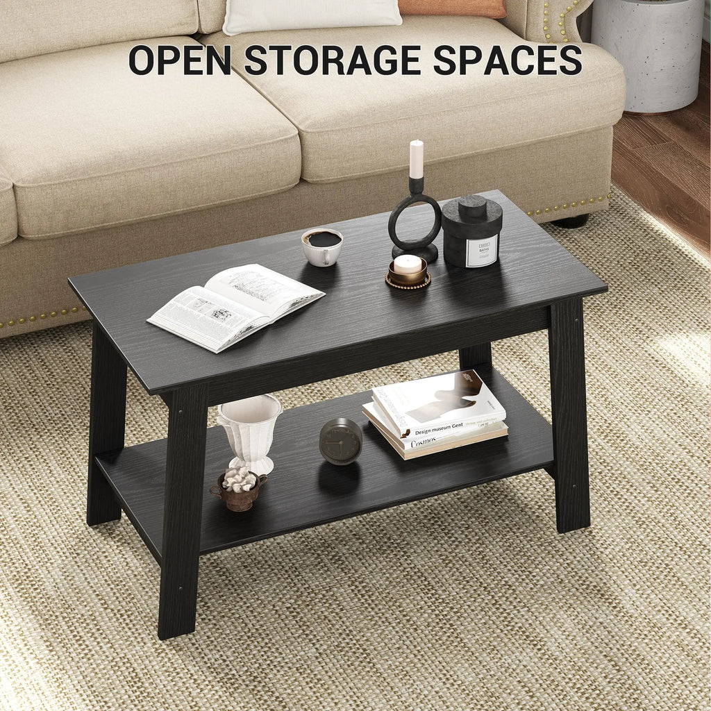 Modern 2-Tier Coffee Table