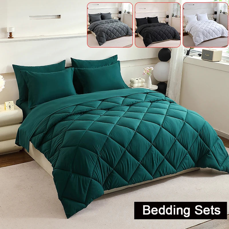 Sleeping Sets 5pcs/7pcs Bedding Sets with Comforter