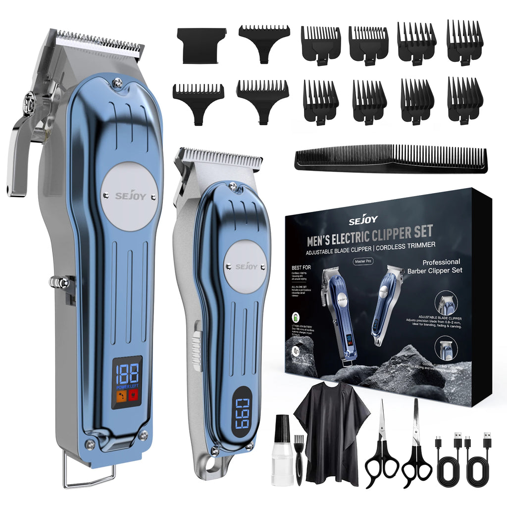 Professional Electric Hair Trimmer Combo Kits For Men