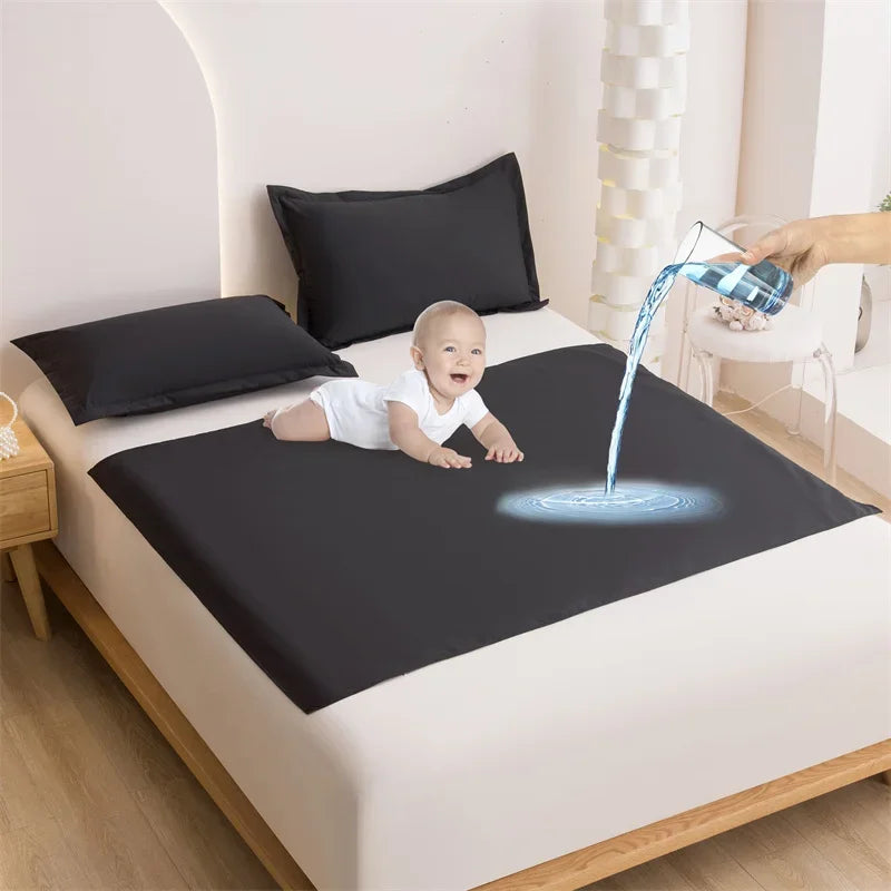Waterproof Flat Bed Sheet Mattress Cover
