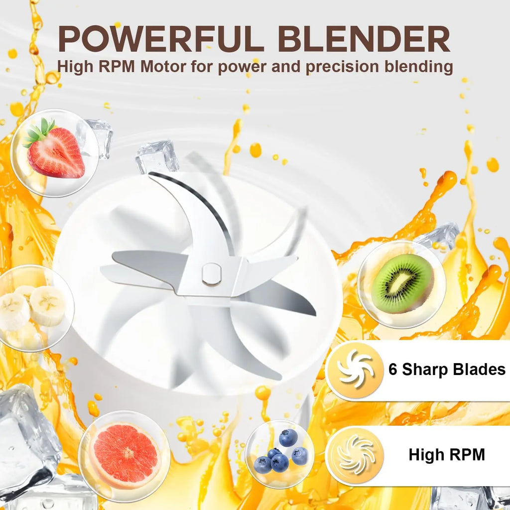 Portable Rechargeable Smoothie Blender