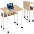 Folding Desk/Mobile Workstation w/Wheels