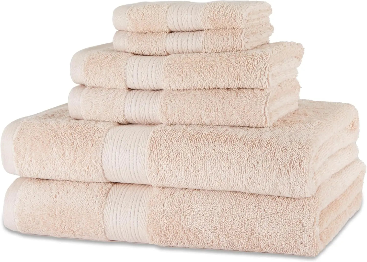 Cotton Oversized Bathroom Towel 6 pc Sets