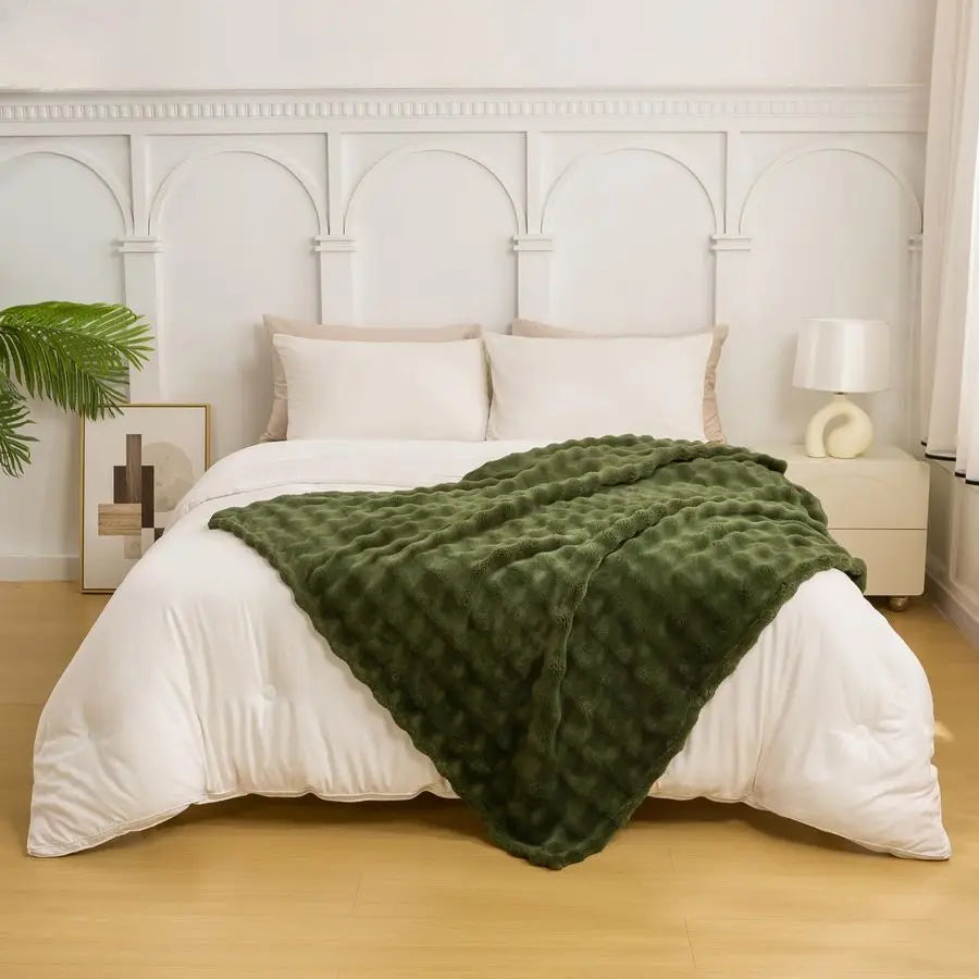Bubble Light Weighted Throw Blanket