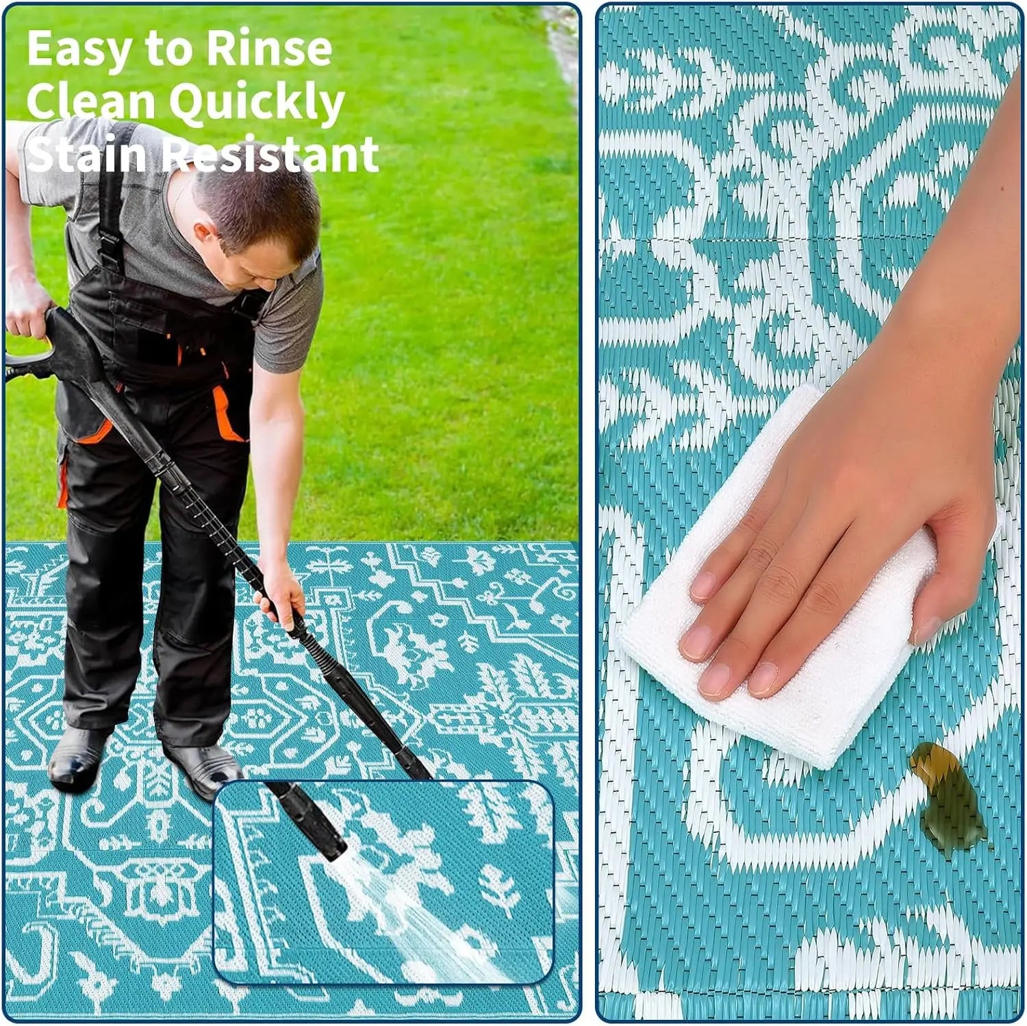 Waterproof Area Rug/Straw Carpet