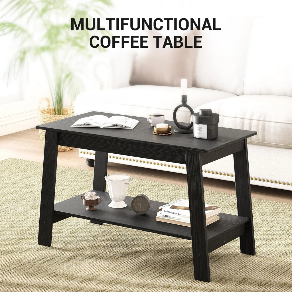 Modern 2-Tier Coffee Table