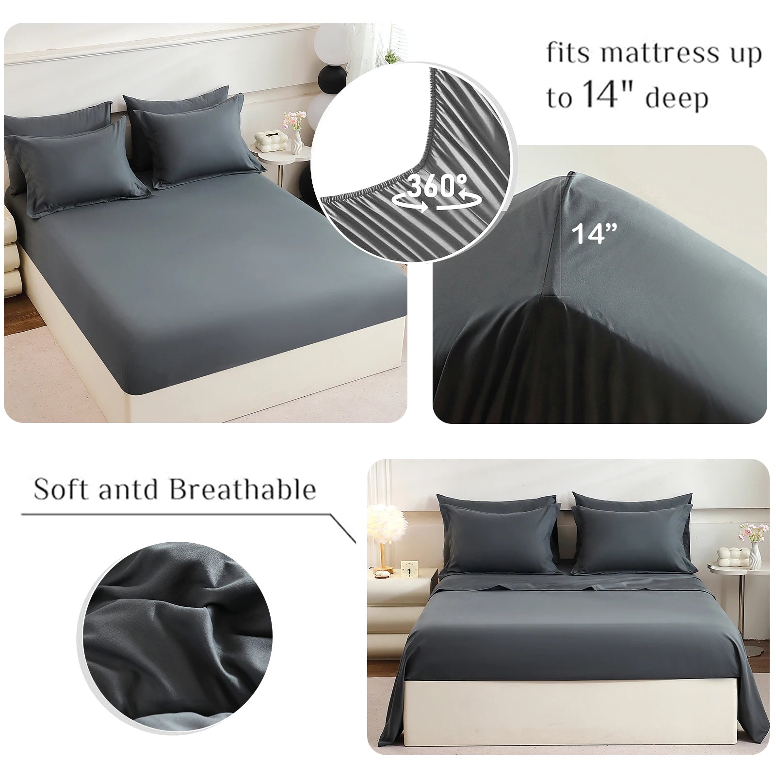 Sleeping Sets 5pcs/7pcs Bedding Sets with Comforter