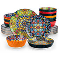 Bohemian Style Ceramic Dinnerware Set