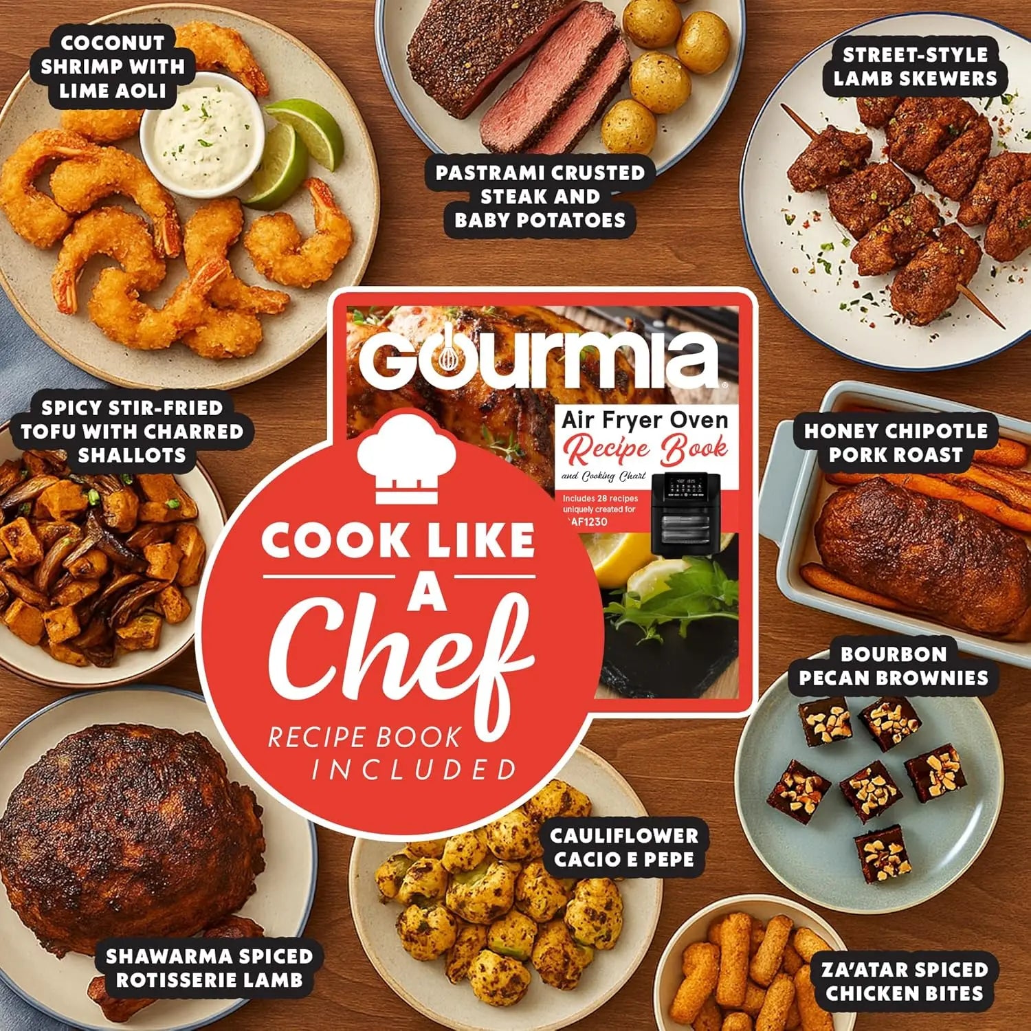 Air Fryer Oven with Rotisserie