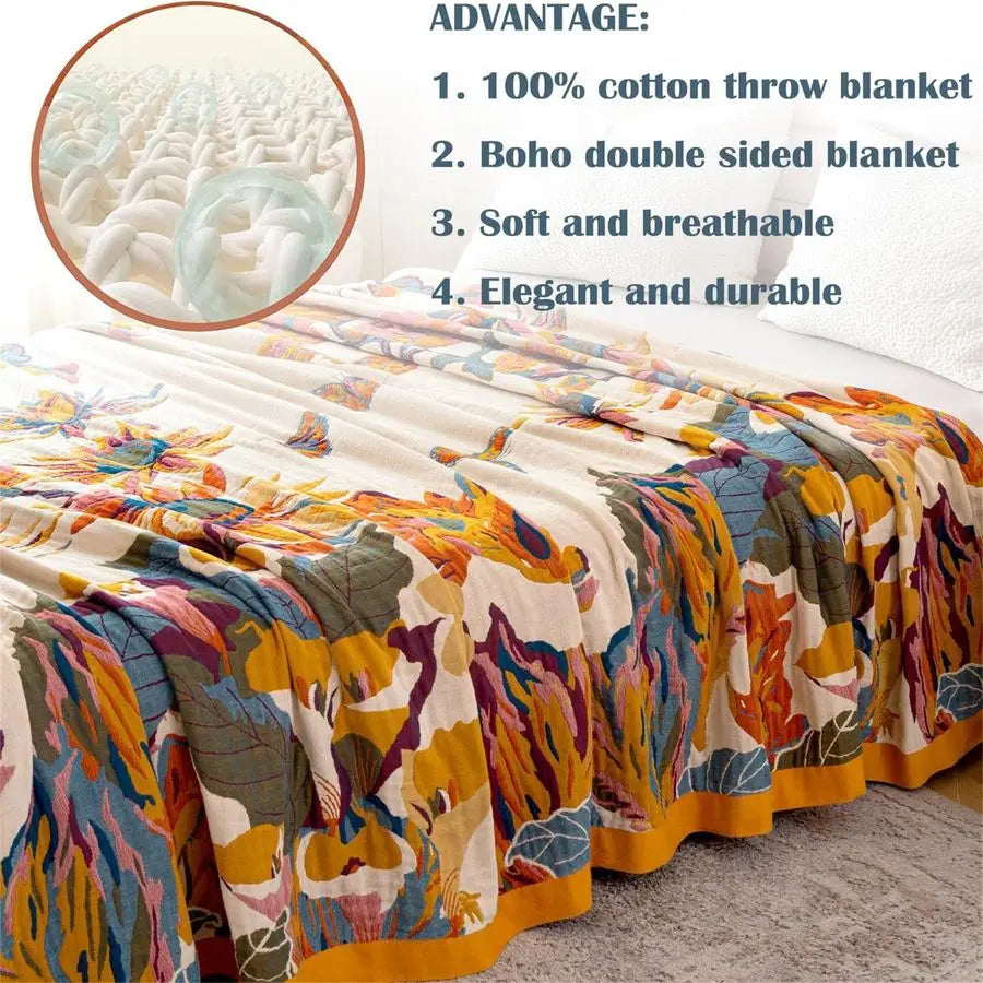 Boho Throw Blanket