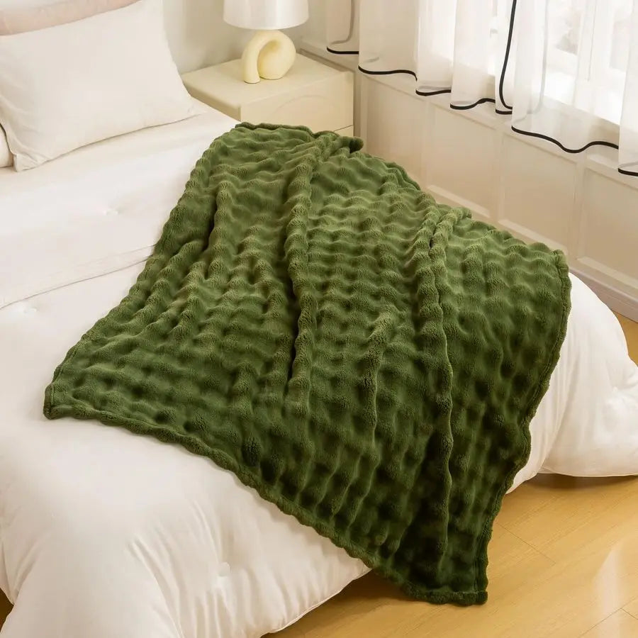 Bubble Light Weighted Throw Blanket
