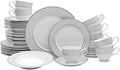 Contemporary Porcelain Dinnerware Set for 8