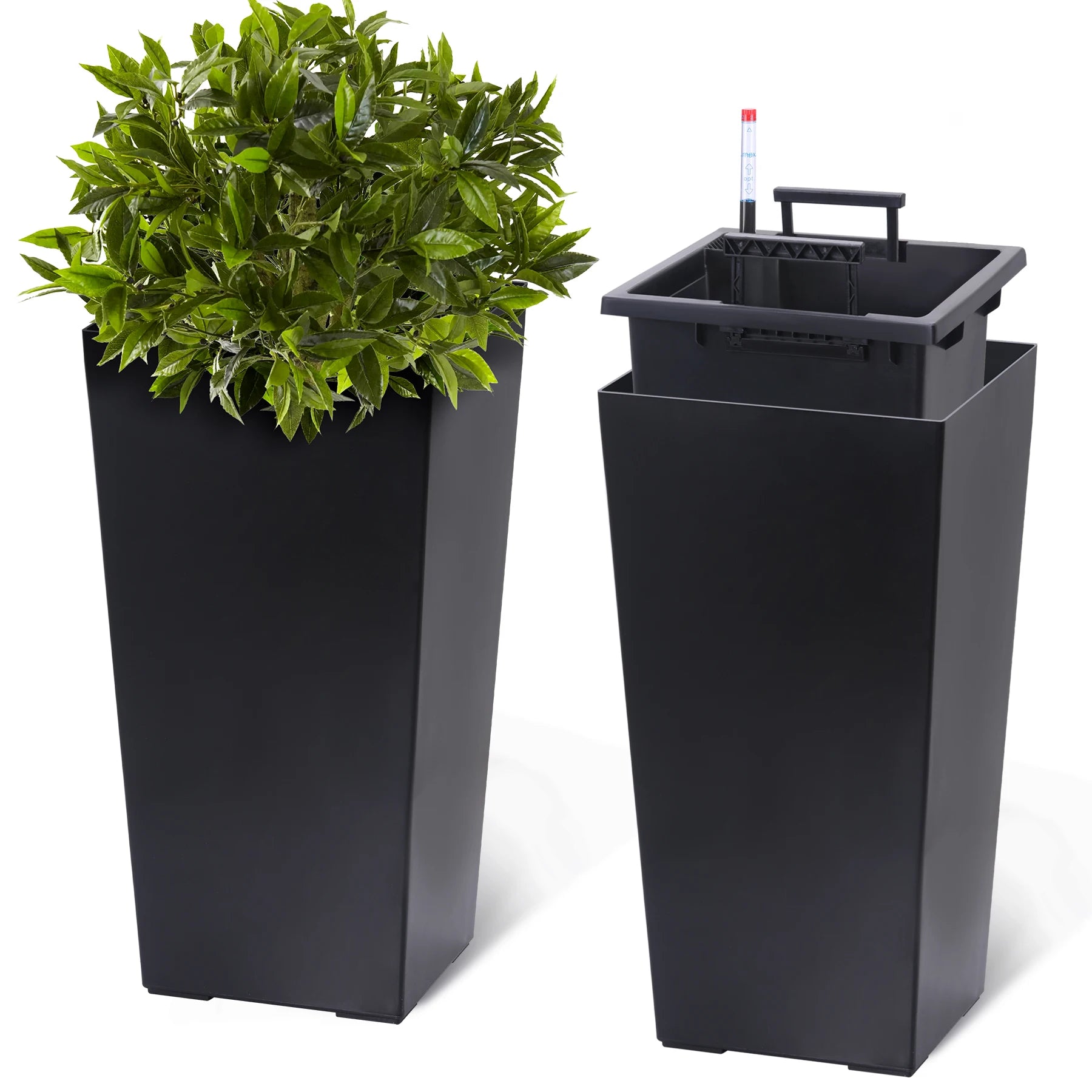 Indoor/Outdoor Planter Pots, 2 pcs